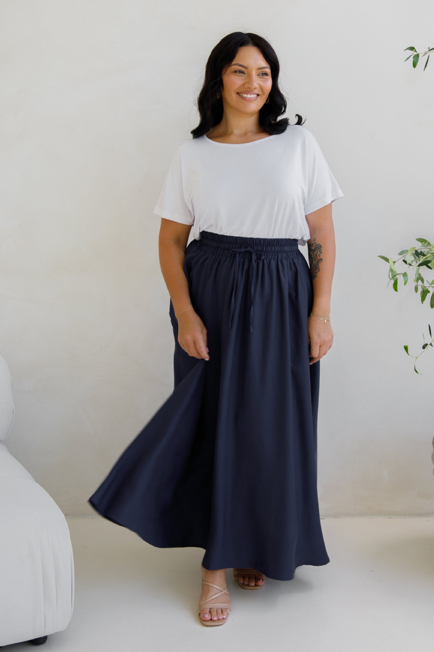 Lena Skirt | Navy