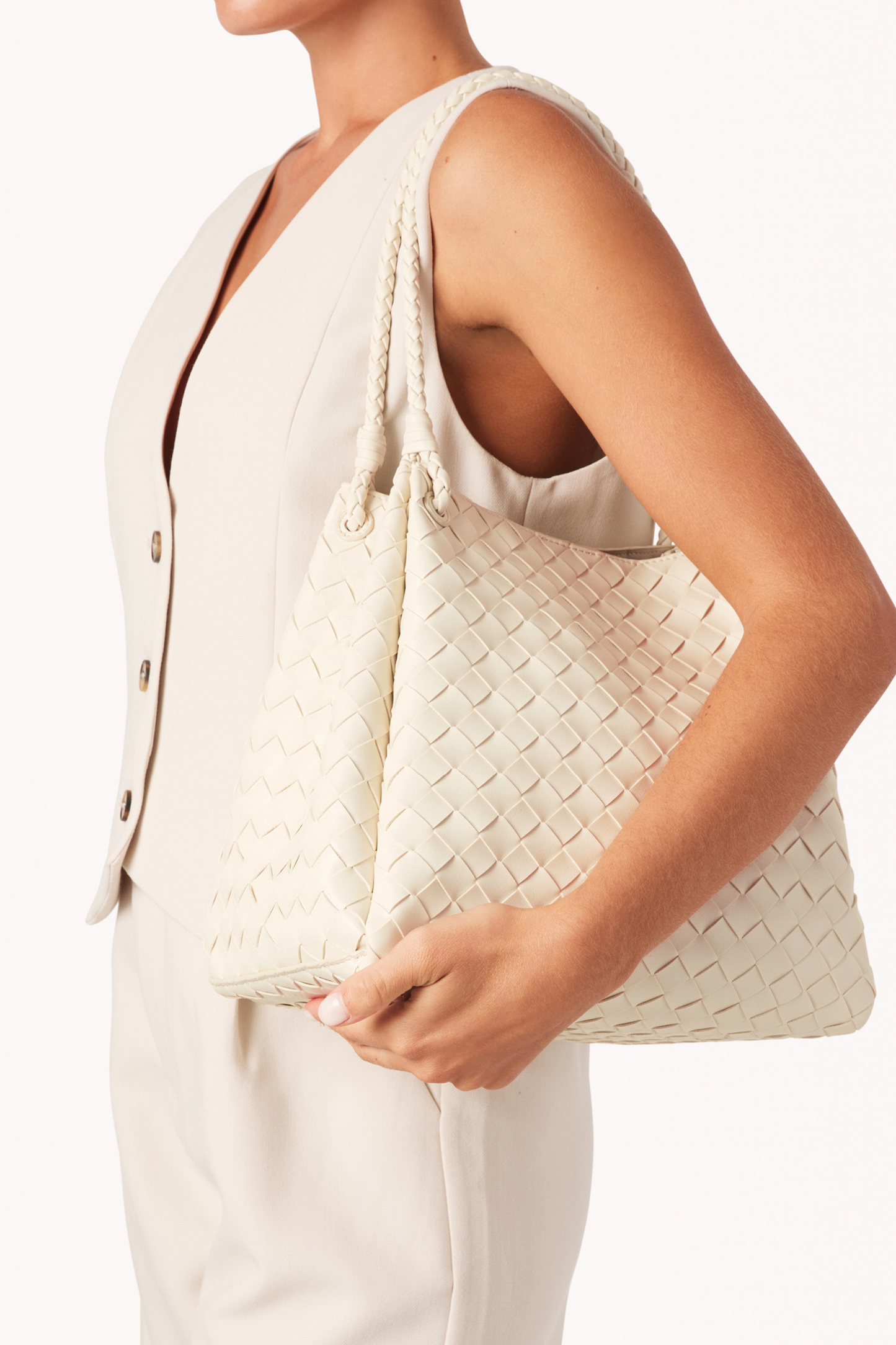 LENI Shoulder Bag | Bone