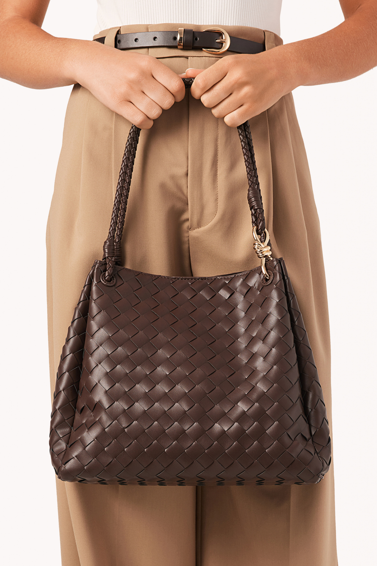 LENI Shoulder Bag | Chocolate