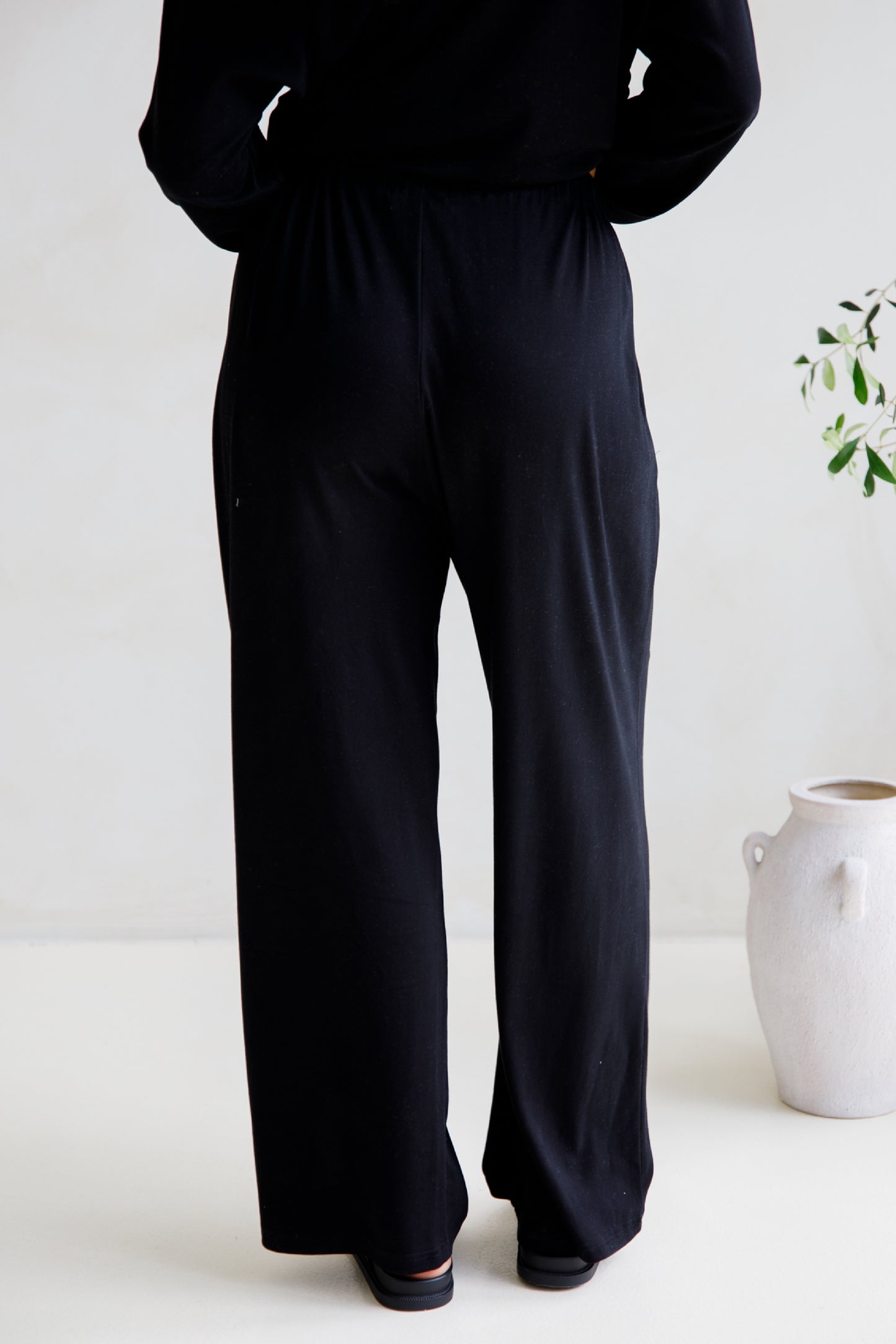 Gigi Lounge Pant | Black