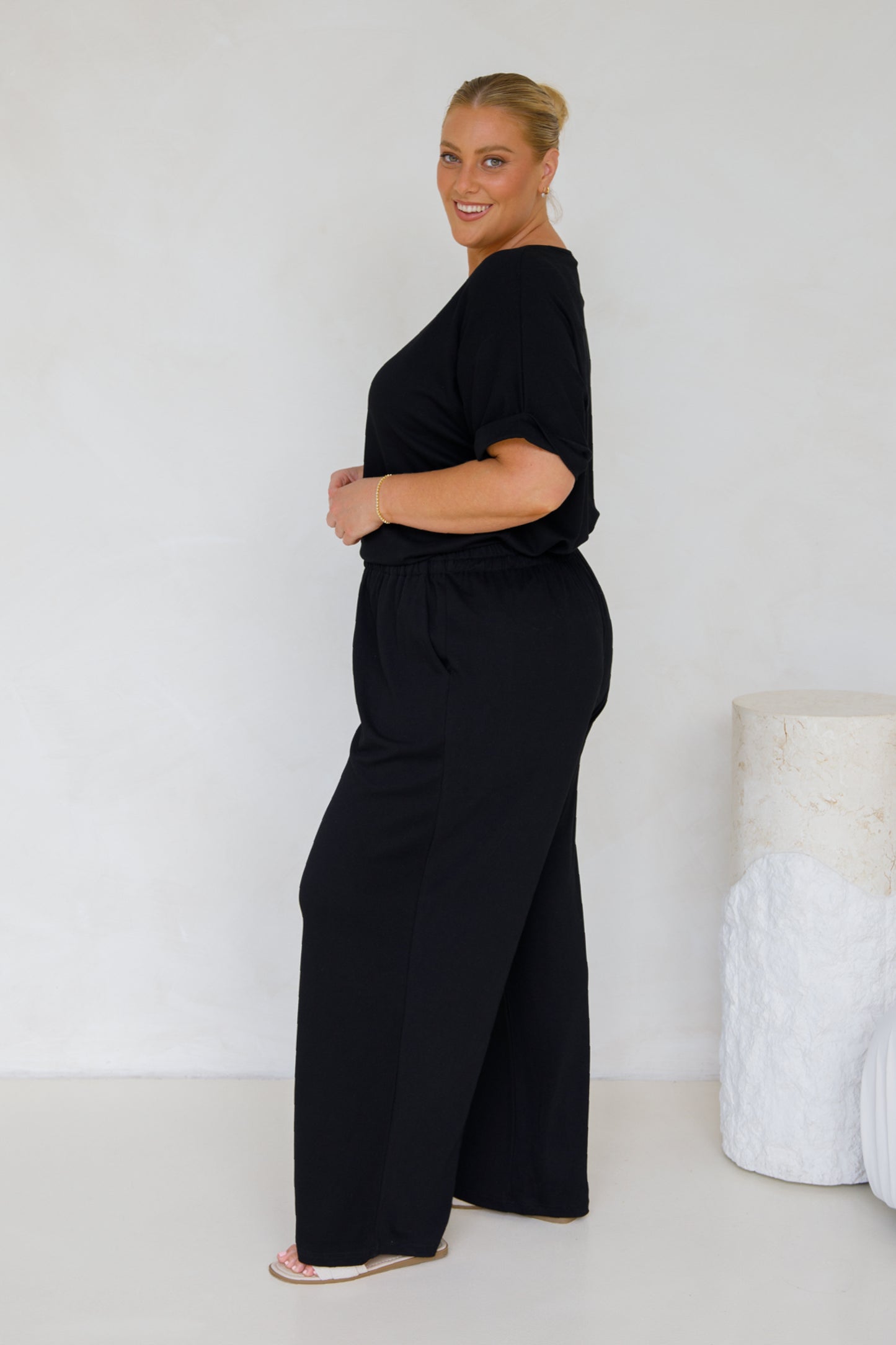 Gigi Lounge Pant | Black