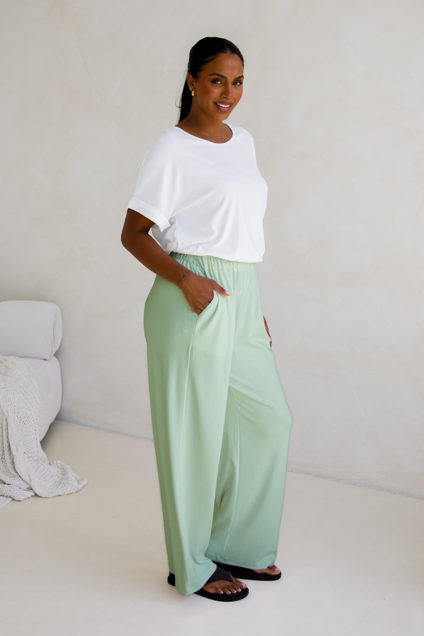 Gigi Lounge Pant | Sage