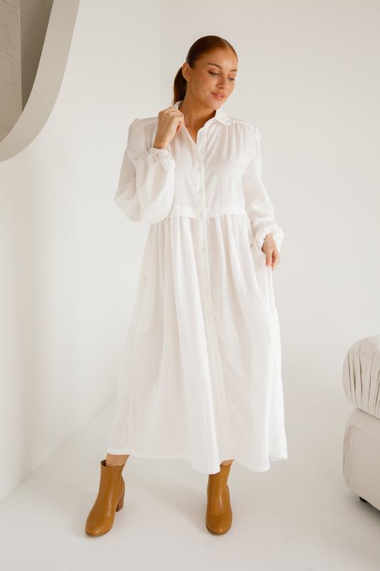 Lyla Dress | White