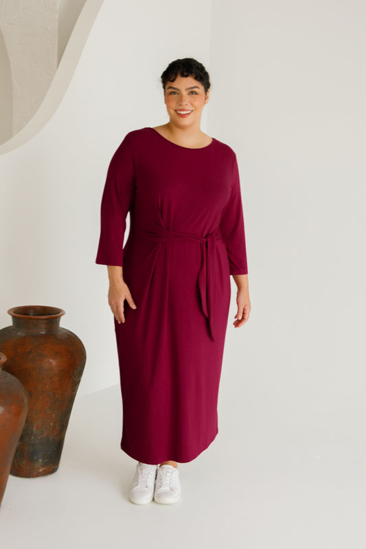 Mallory Dress | Raspberry