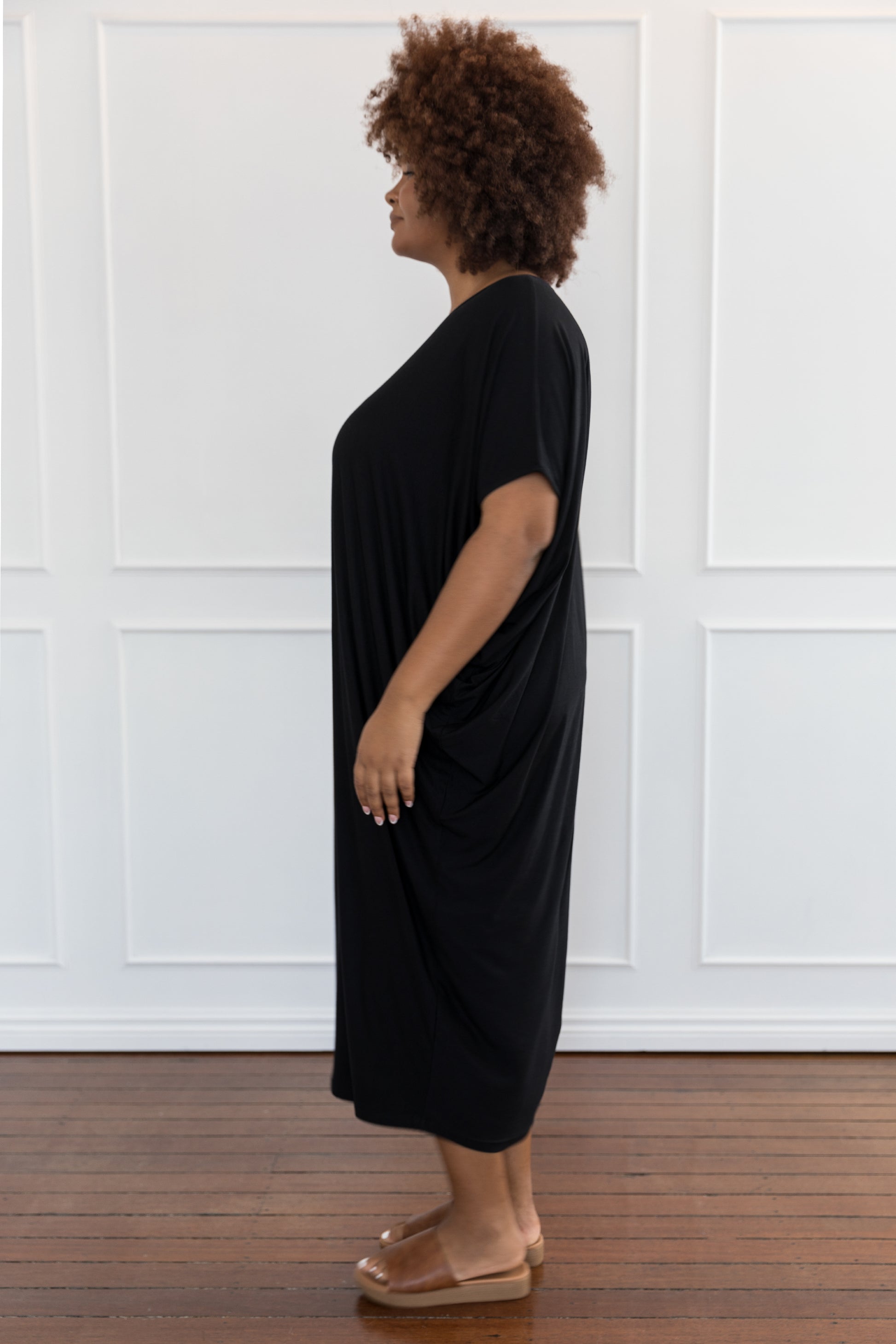 Plus-Sized Black Dresses | PQ Collection | Maxi Miracle Dress