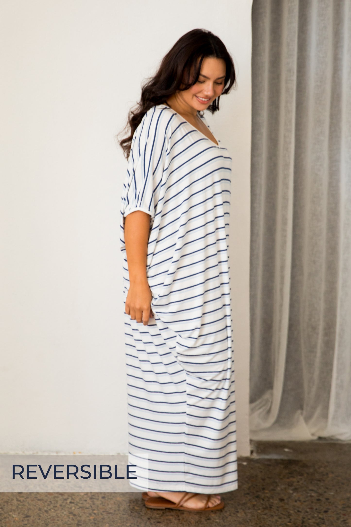 Maxi Miracle Dress | Nautical