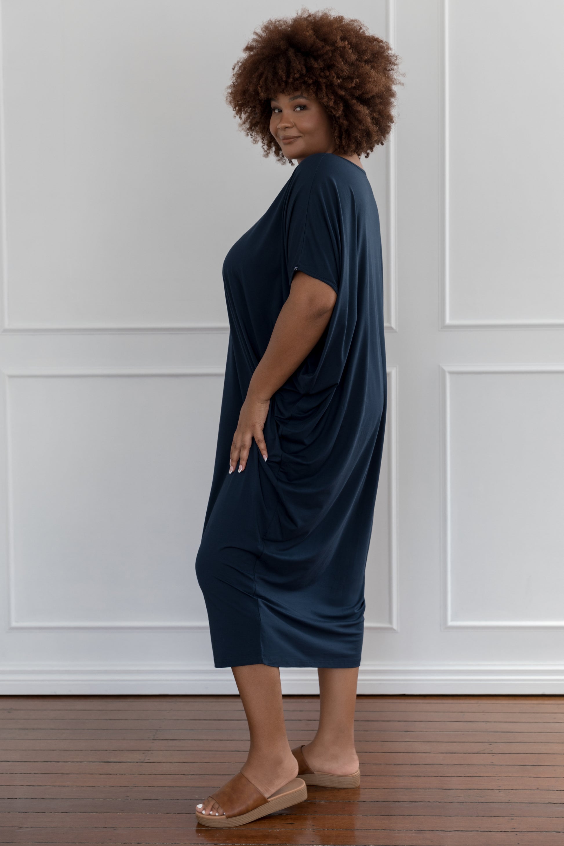 Plus-Sized Navy Dresses | PQ Collection | Maxi Miracle Dress