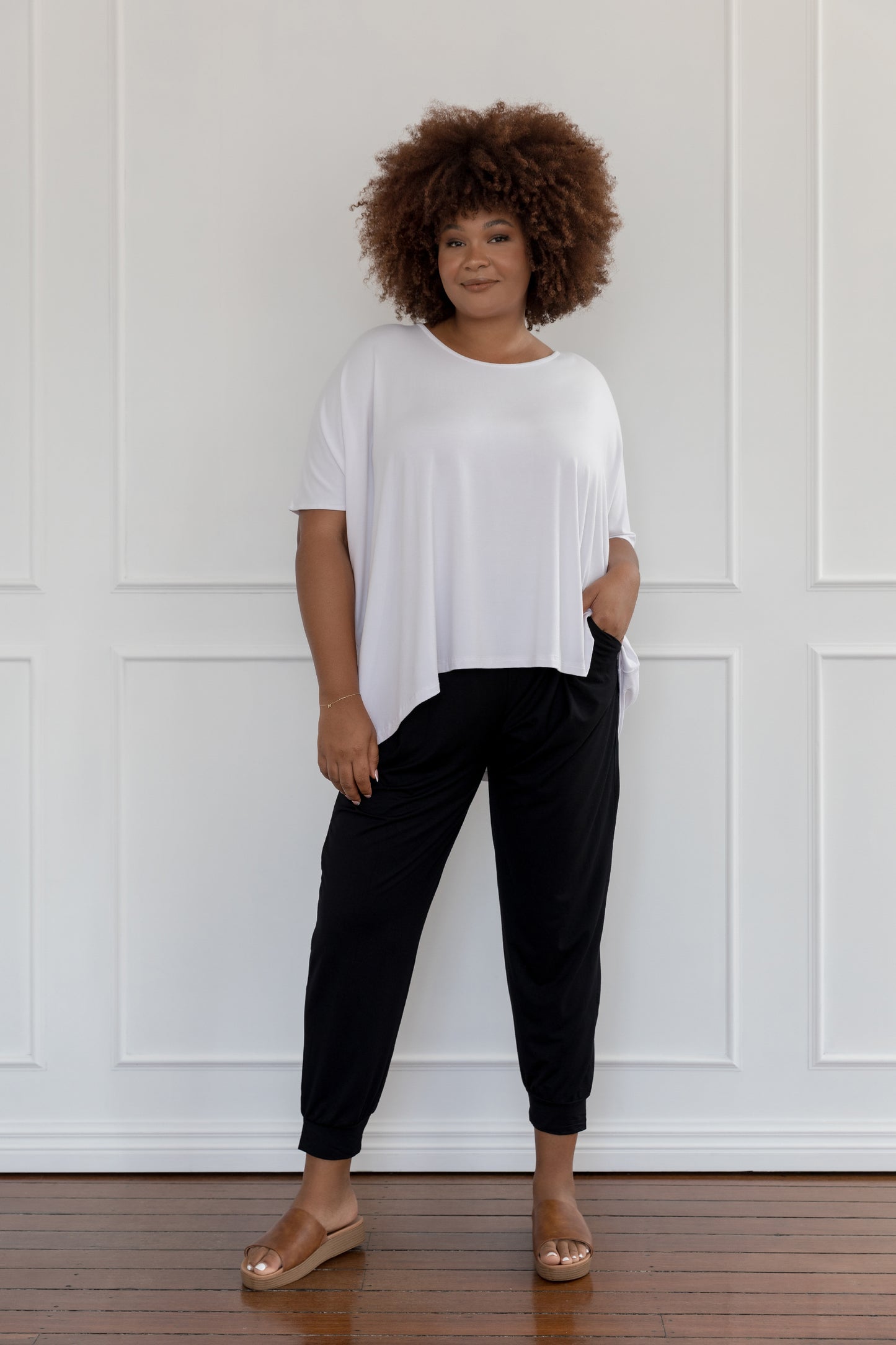 Plus-Sized Black Pants | PQ Collection | Everyday Pant