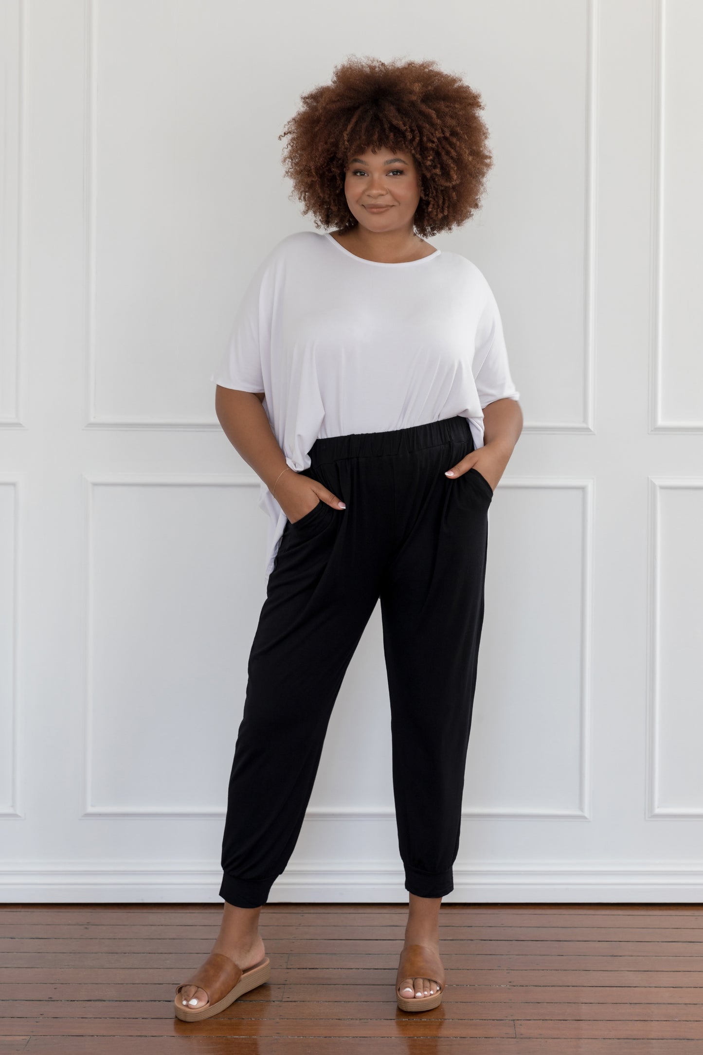 Plus-Sized Black Pants | PQ Collection | Everyday Pant