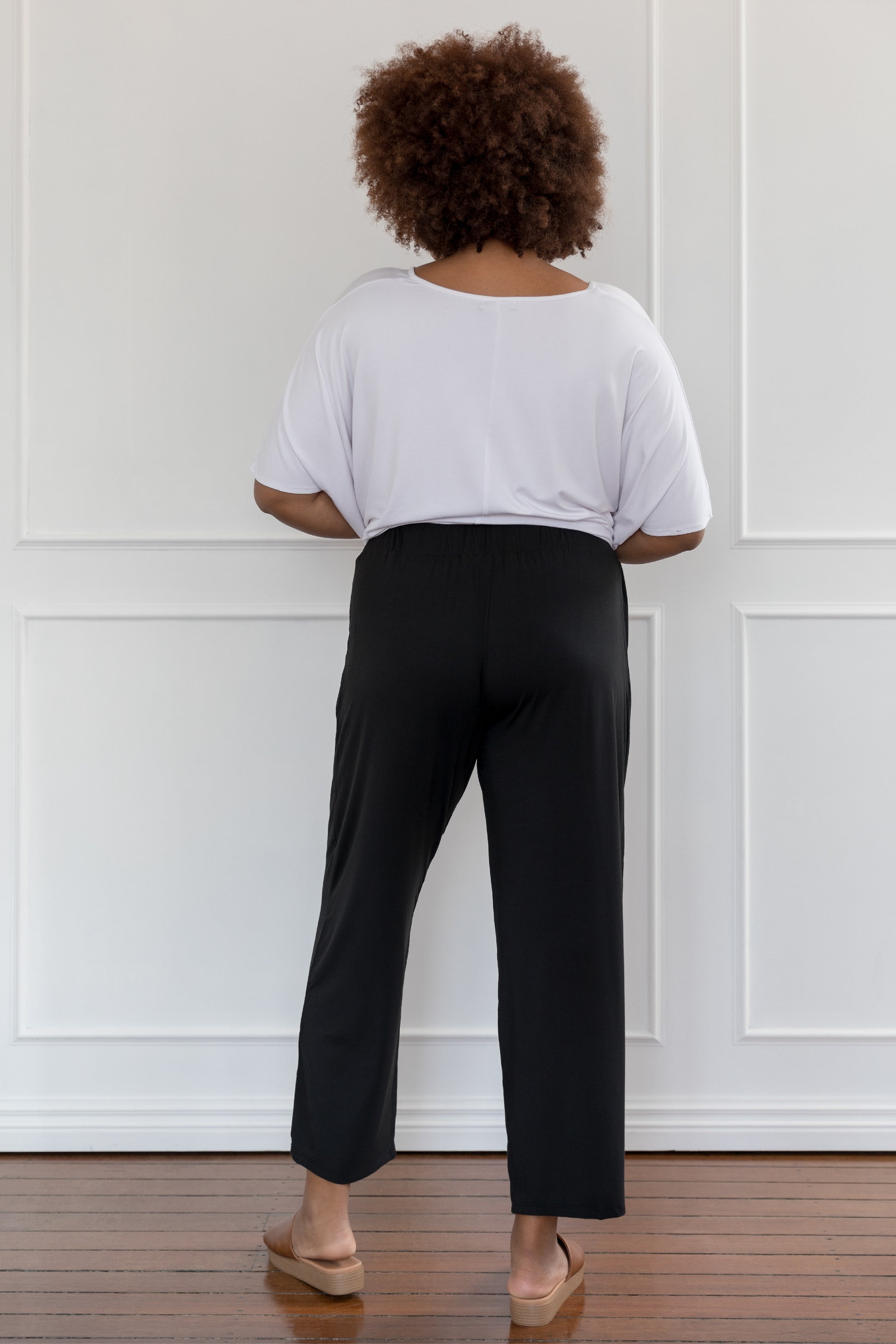 Plus-Sized Black Pants | PQ Collection | Frankie Pant