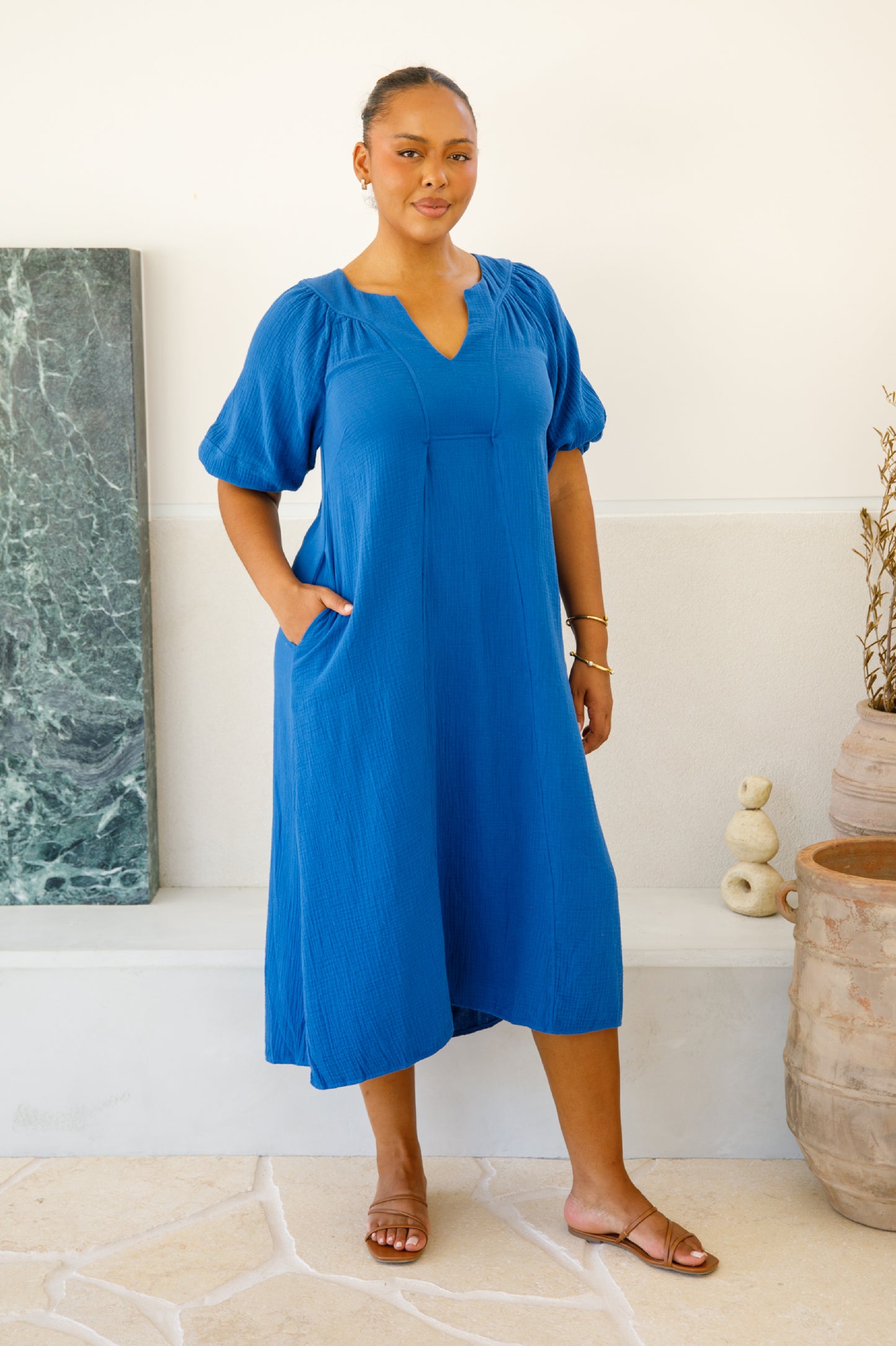 Novella Dress | Ultramarine