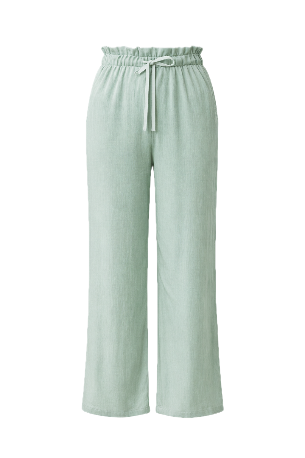OLIVIA Lyocell Blend Wide Leg Long Pant | Mint | FINAL SALE