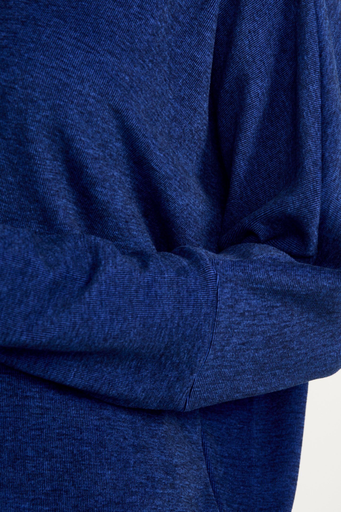 PENNIE Knit Long Sleeve Classic Length Top | Ocean Marle