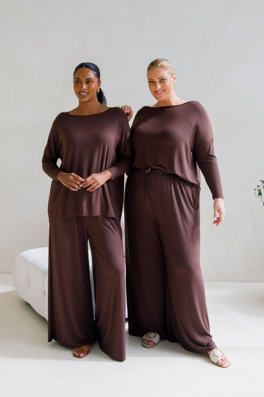 Pippa Top | Chocolate