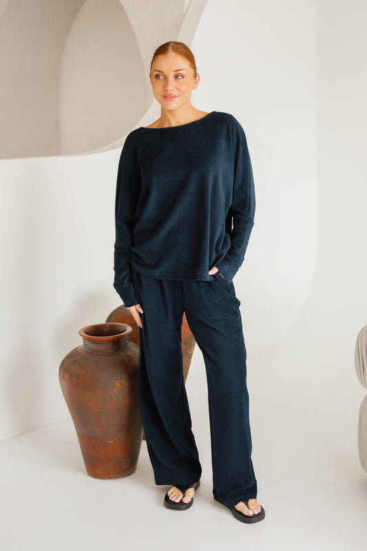Pennie Long Sleeve Top | Forest Marle