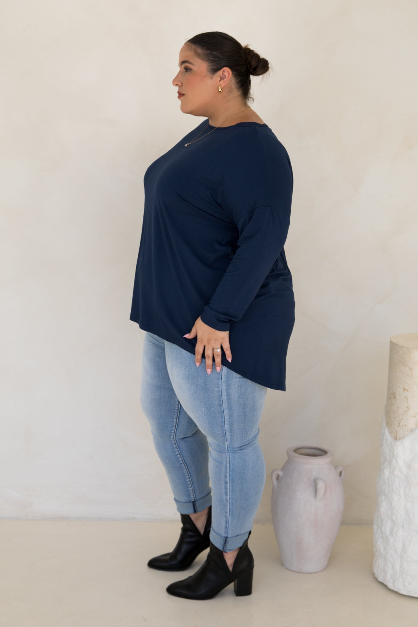 Pippa Top | Navy