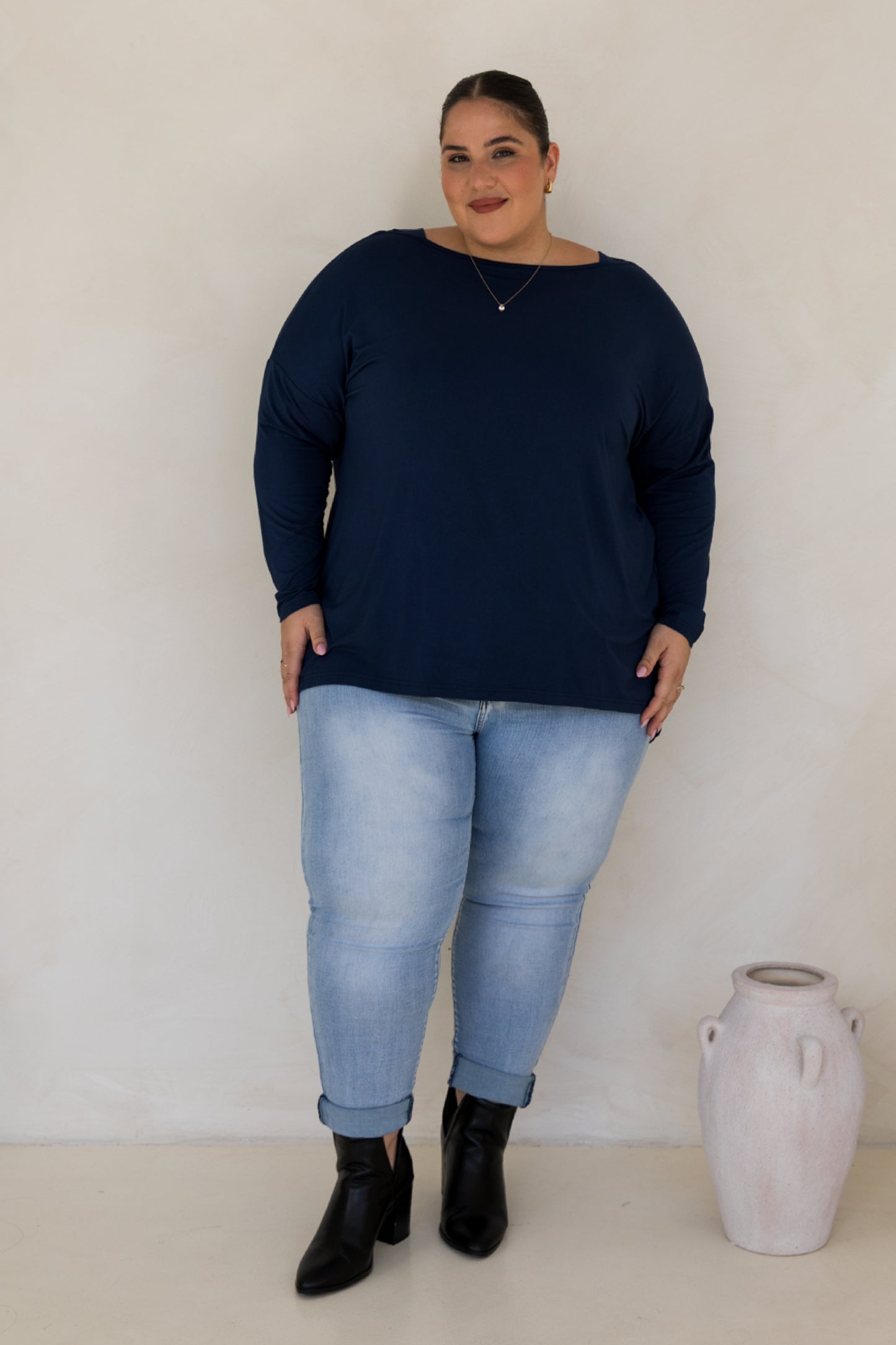 Pippa Top | Navy