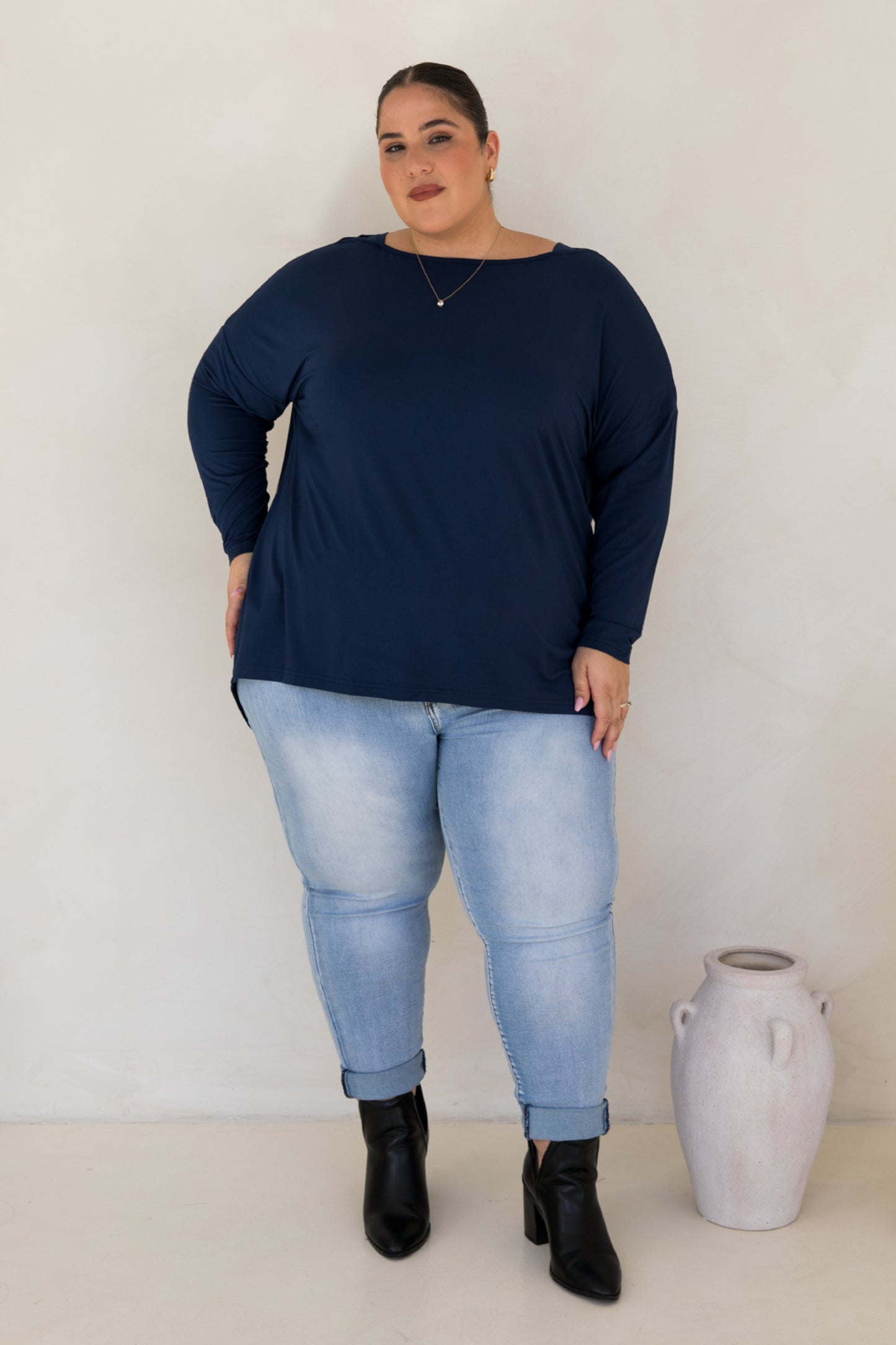 Pippa Top | Navy