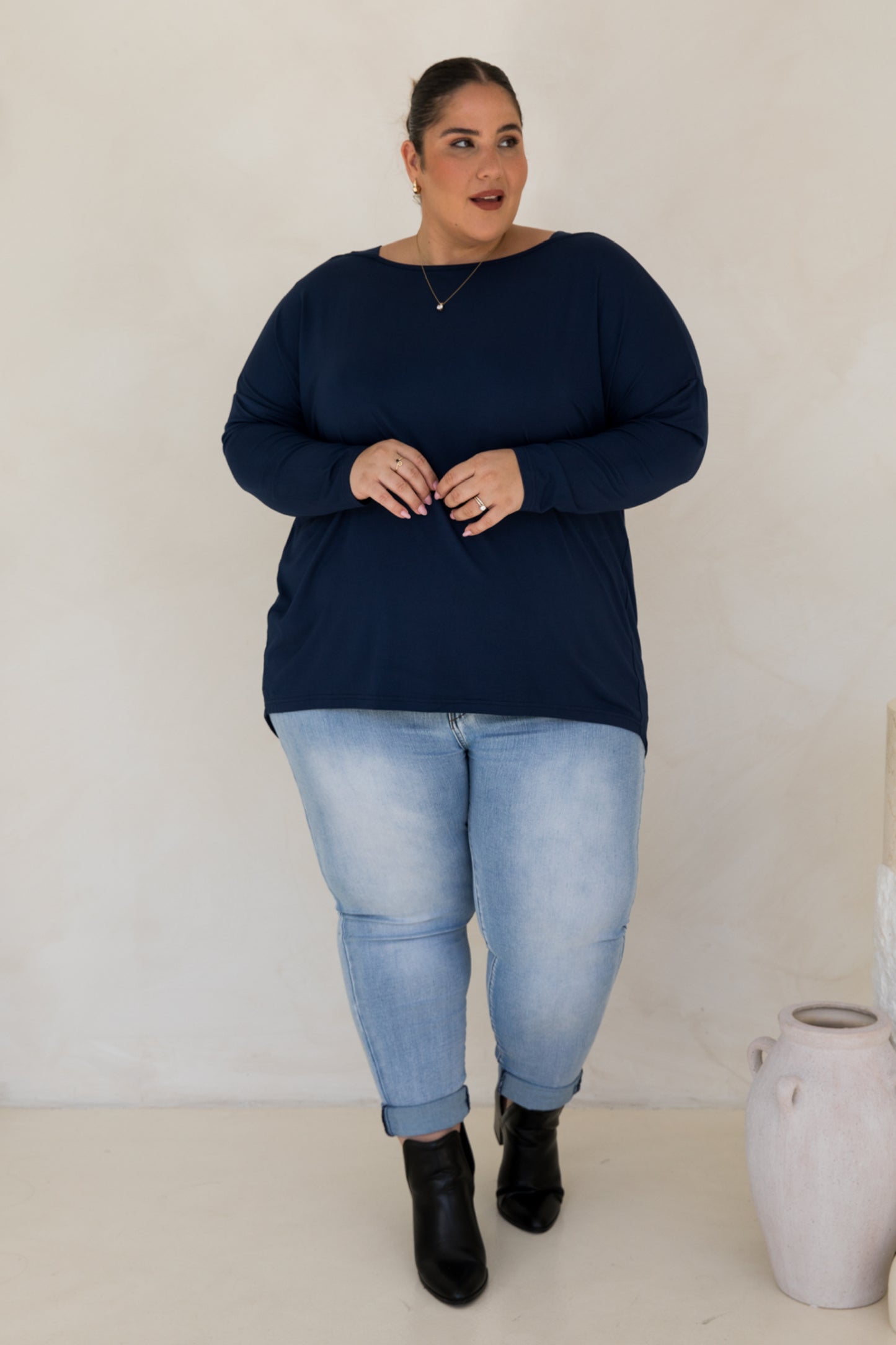 Pippa Top | Navy