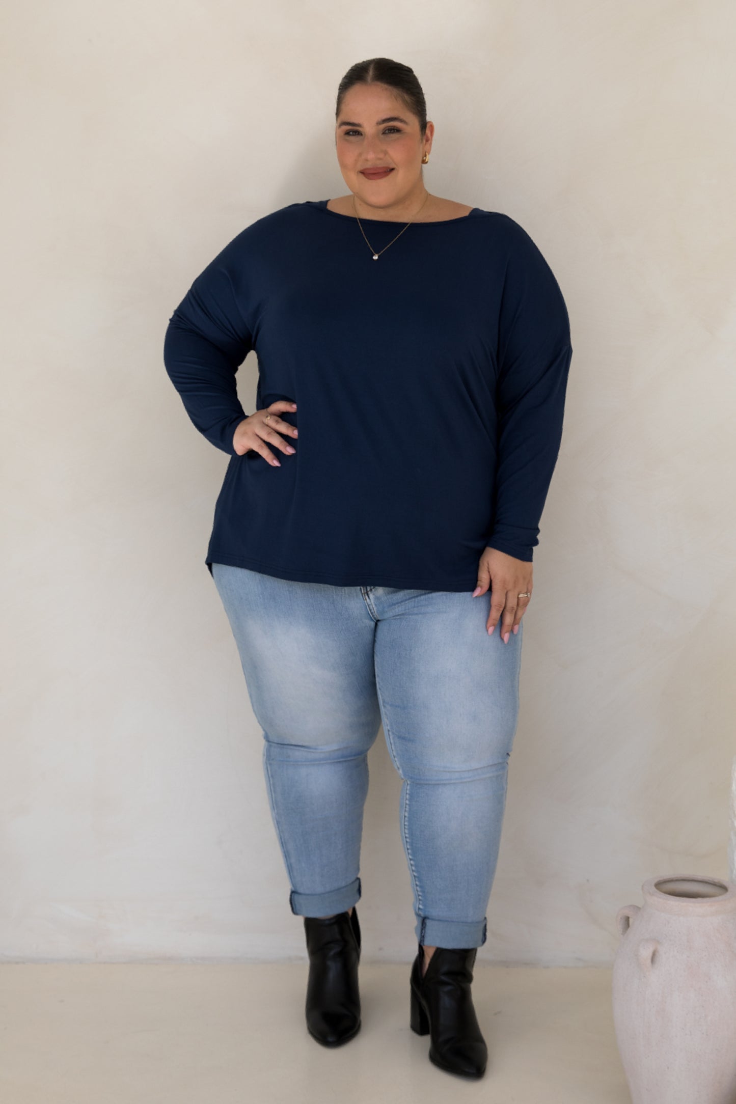 Pippa Top | Navy