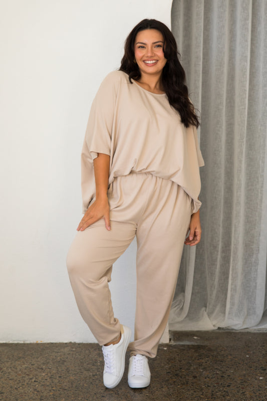 Everyday Lounge Pant in Portobello Beige