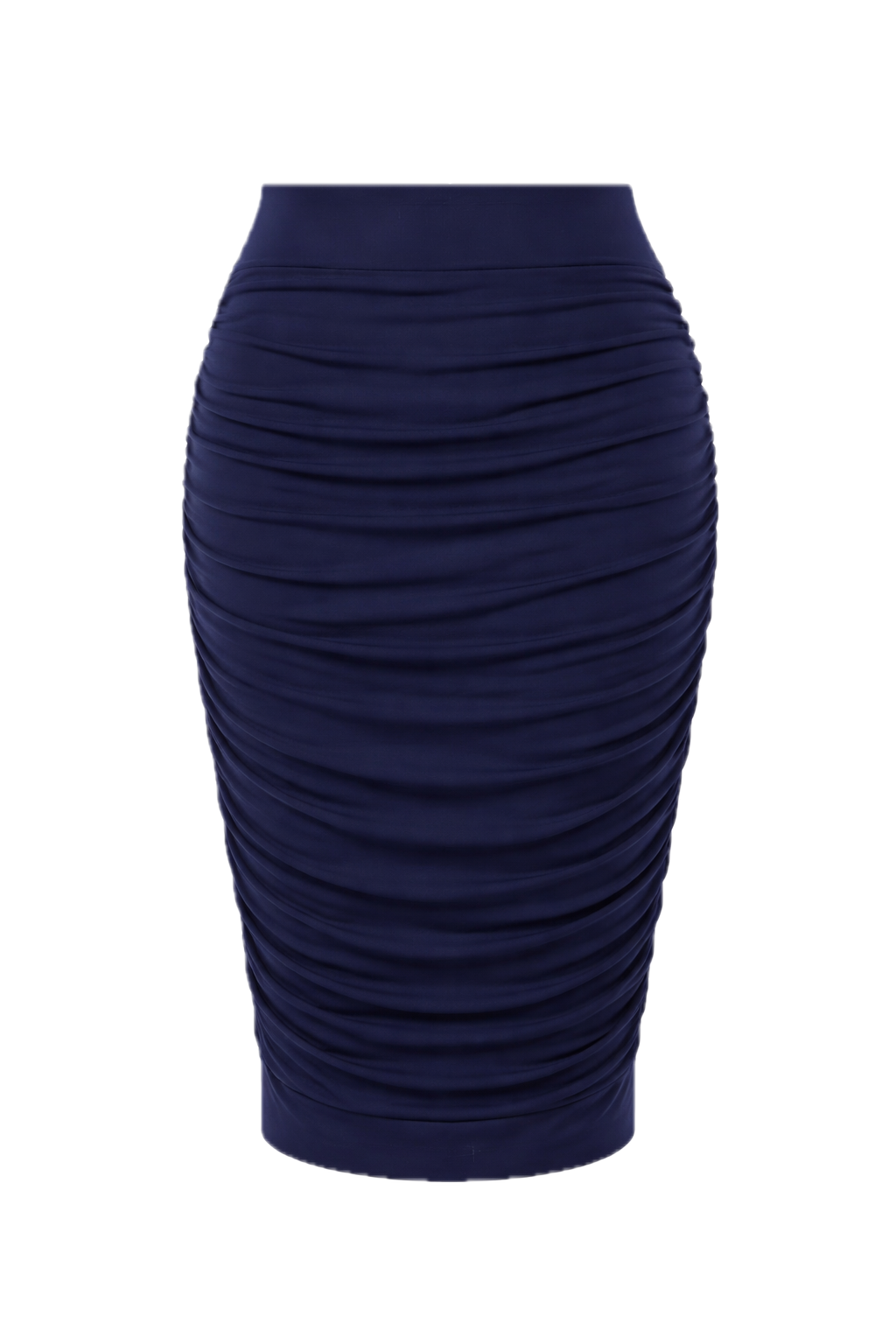 RUCHE Bamboo Classic Length Skirt | Navy