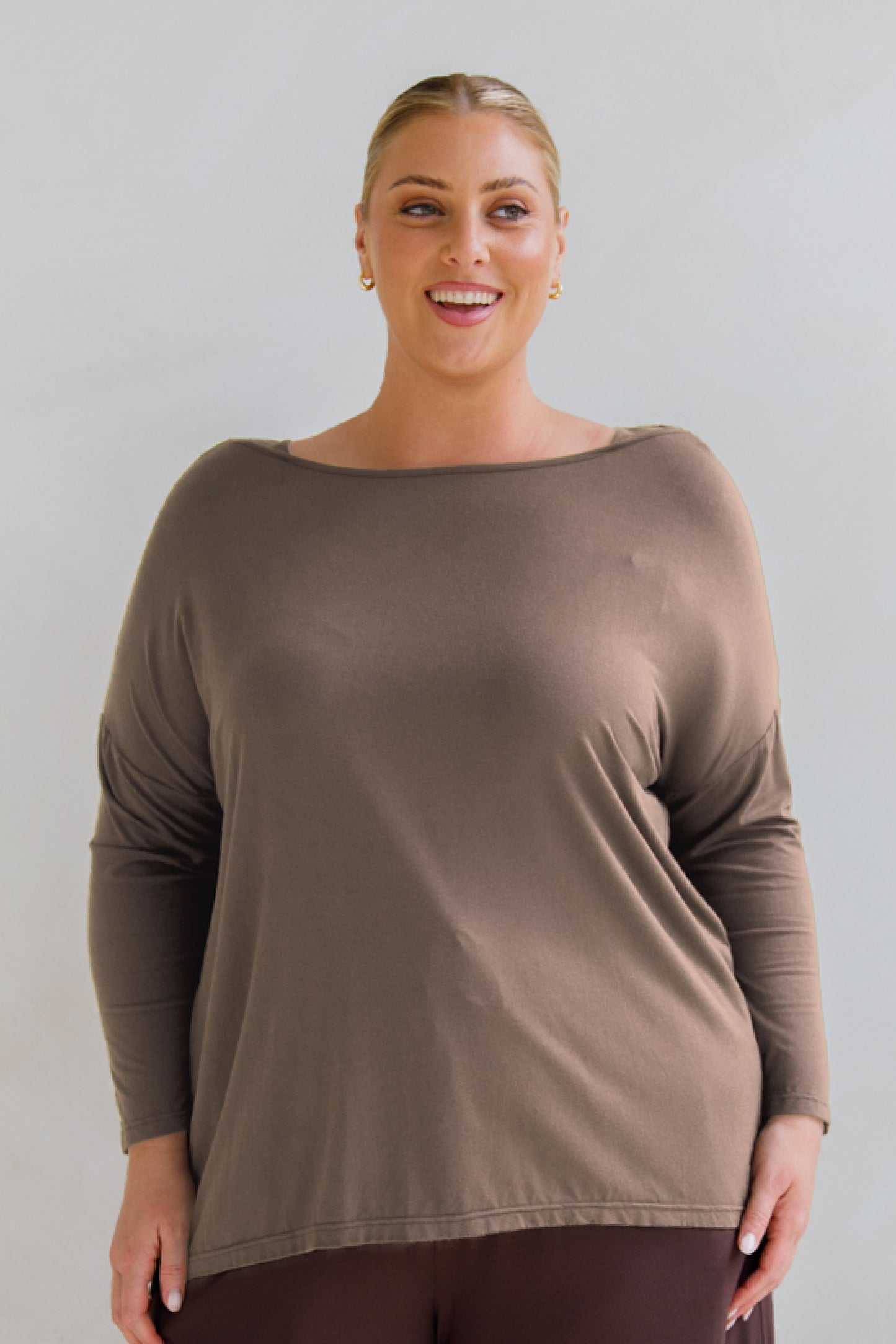 Pippa Top | Dark Beige