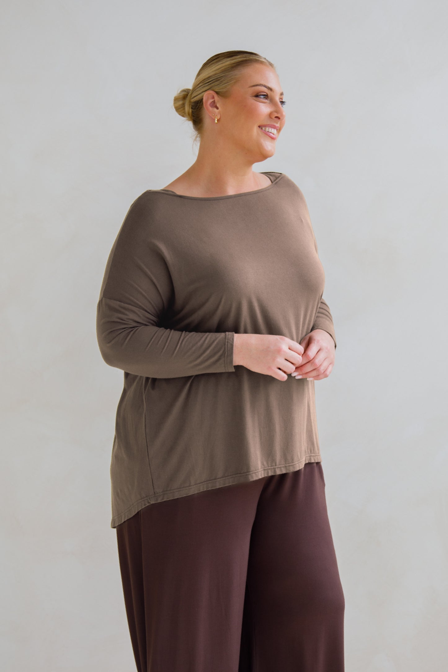 Pippa Top | Dark Beige