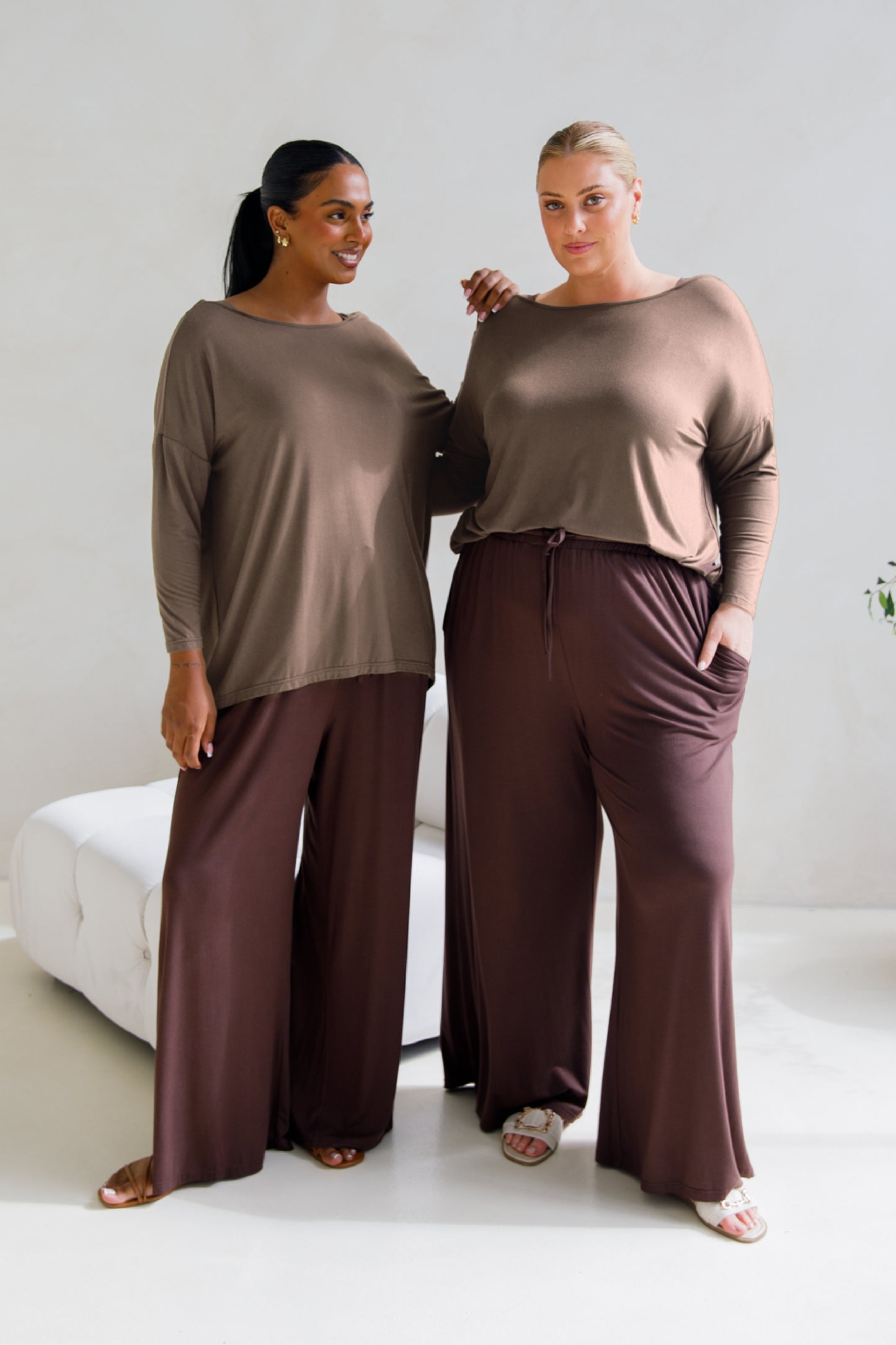 Pippa Top | Dark Beige