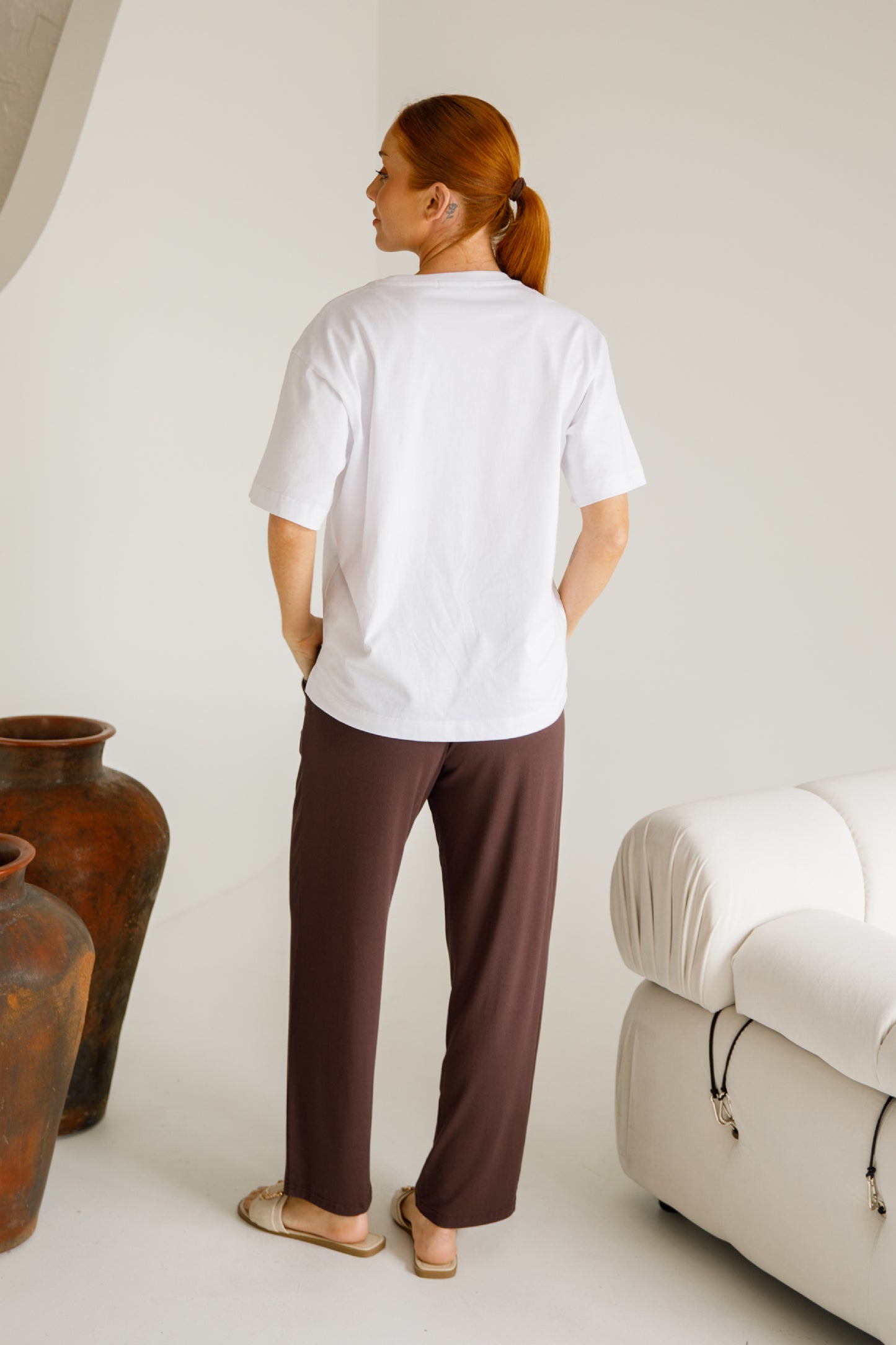 Signature Boxy Tee | White
