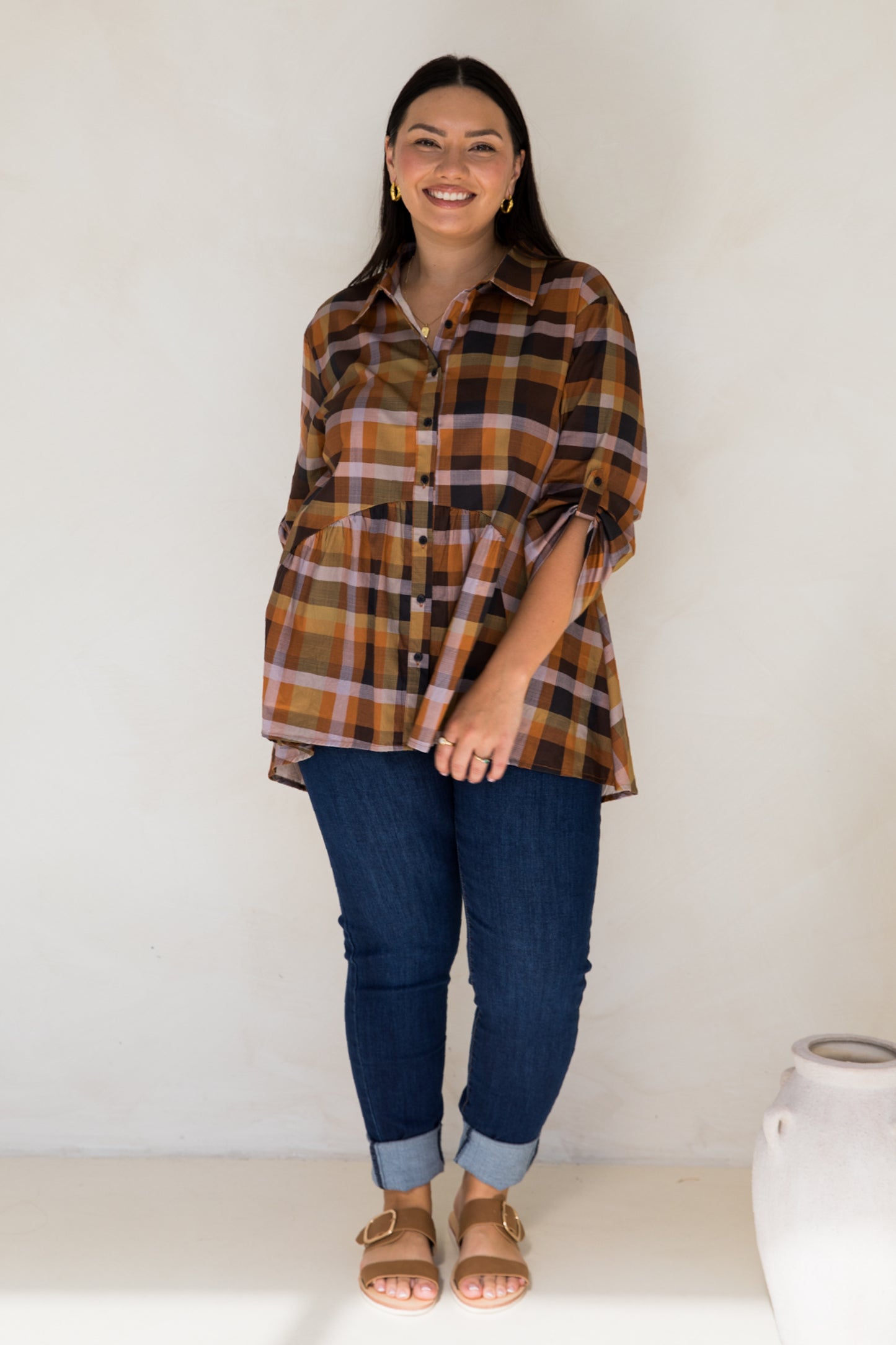 Soho Shirt | Fall Check | FINAL SALE