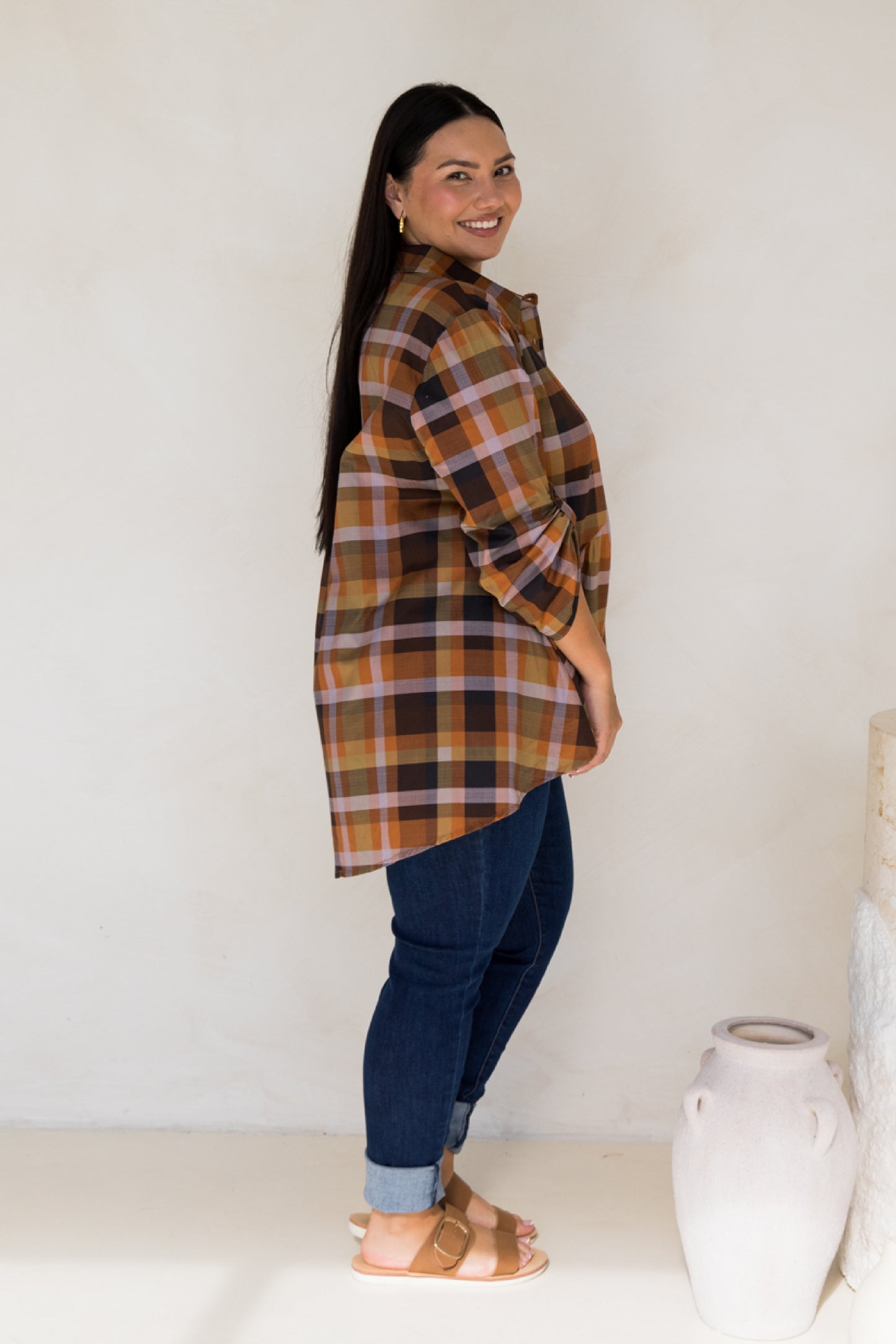 Soho Shirt | Fall Check | FINAL SALE