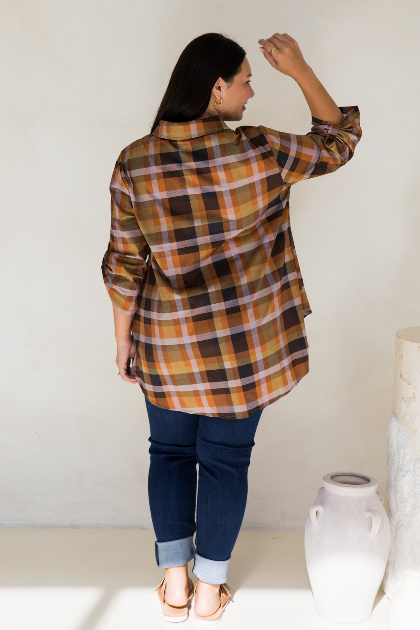 Soho Shirt | Fall Check | FINAL SALE