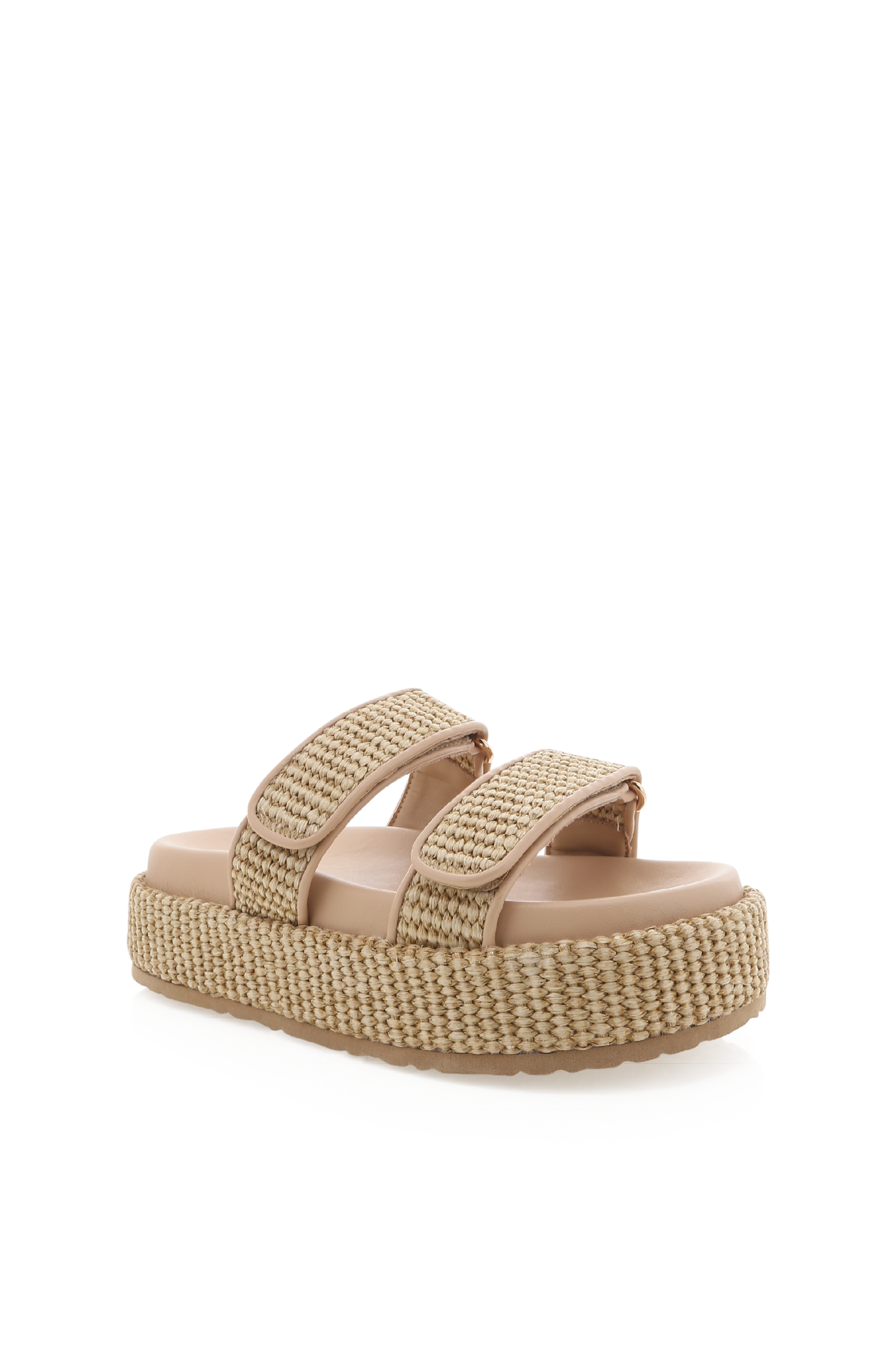 SUVI Sandals | Natural Raffia