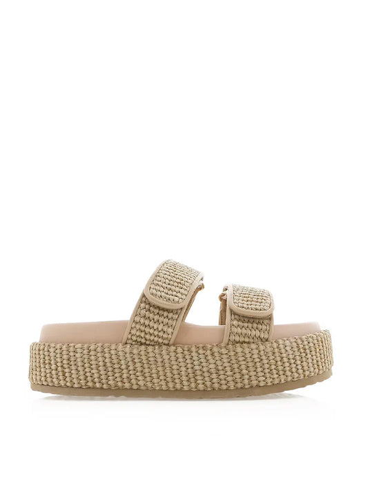 SUVI Sandals | Natural Raffia