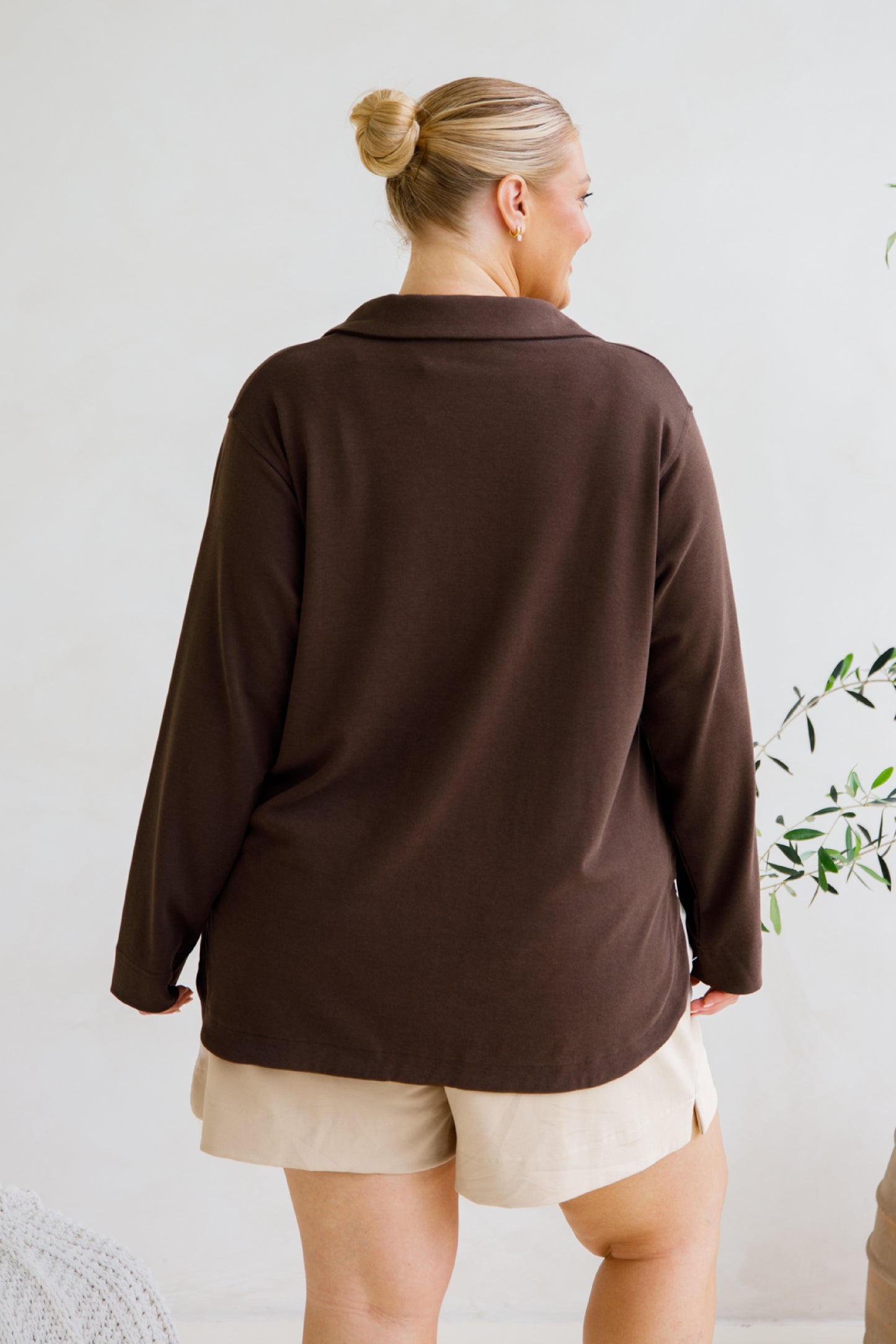 Gigi Lounge Sweater | Chocolate