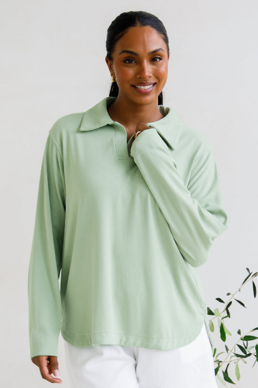 Gigi Lounge Sweater | Sage