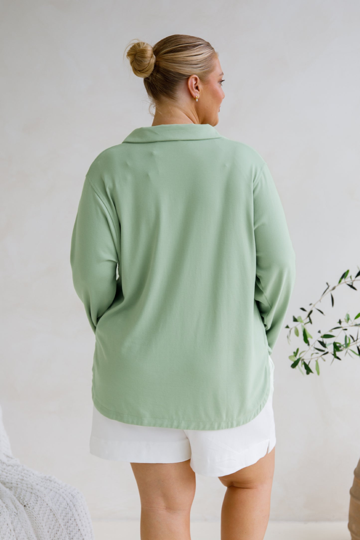 Gigi Lounge Sweater | Sage