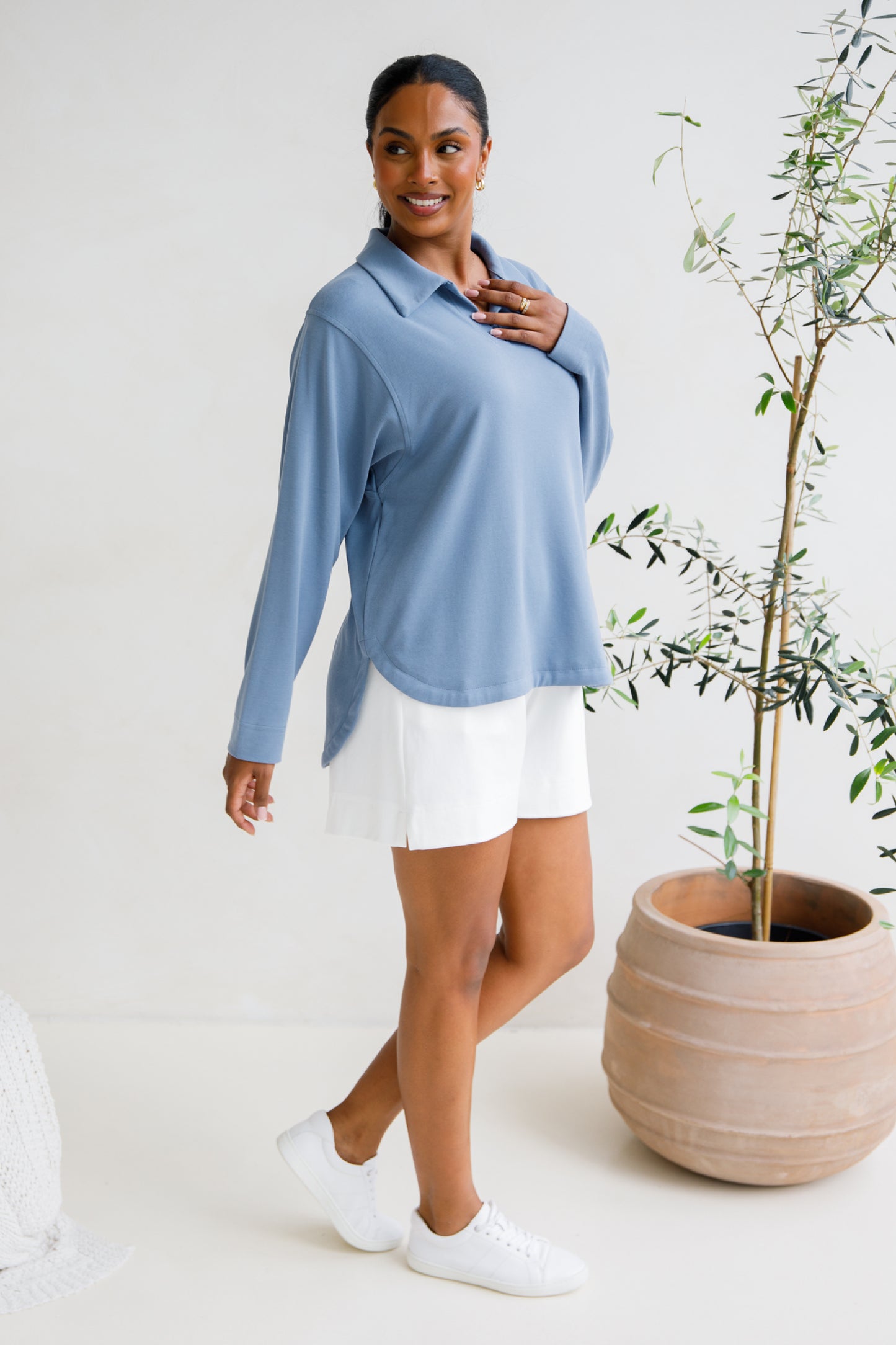 Gigi Lounge Sweater | Dusk