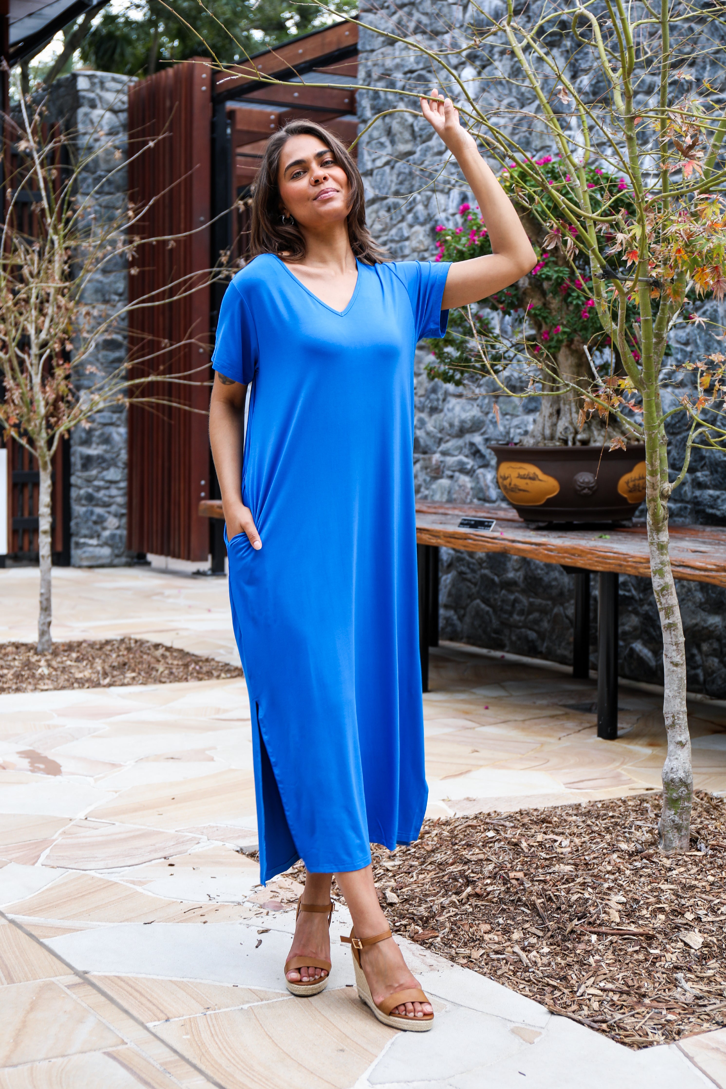 T shirt clearance style maxi dress