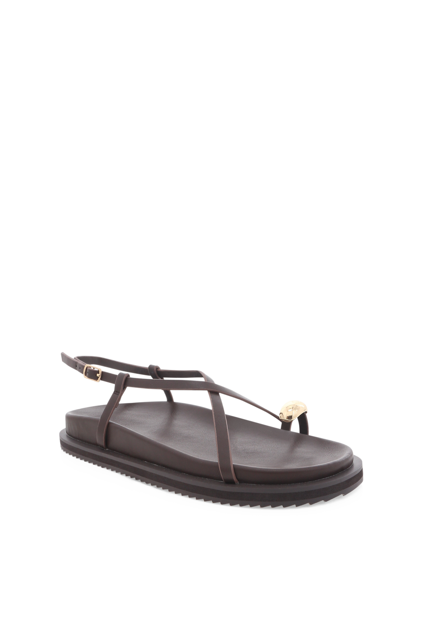 TAWNY Sandals | Chocolate
