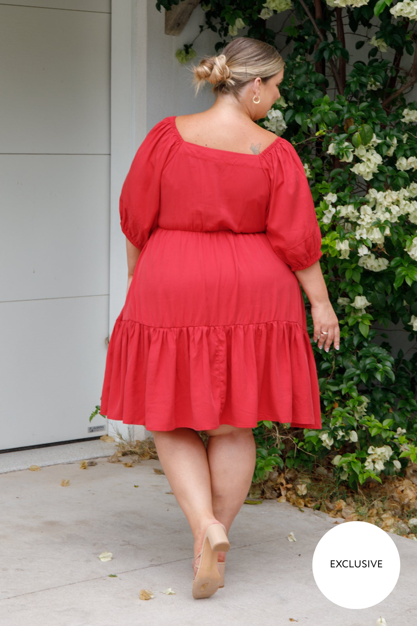 Tilly Dress | Cherry Red