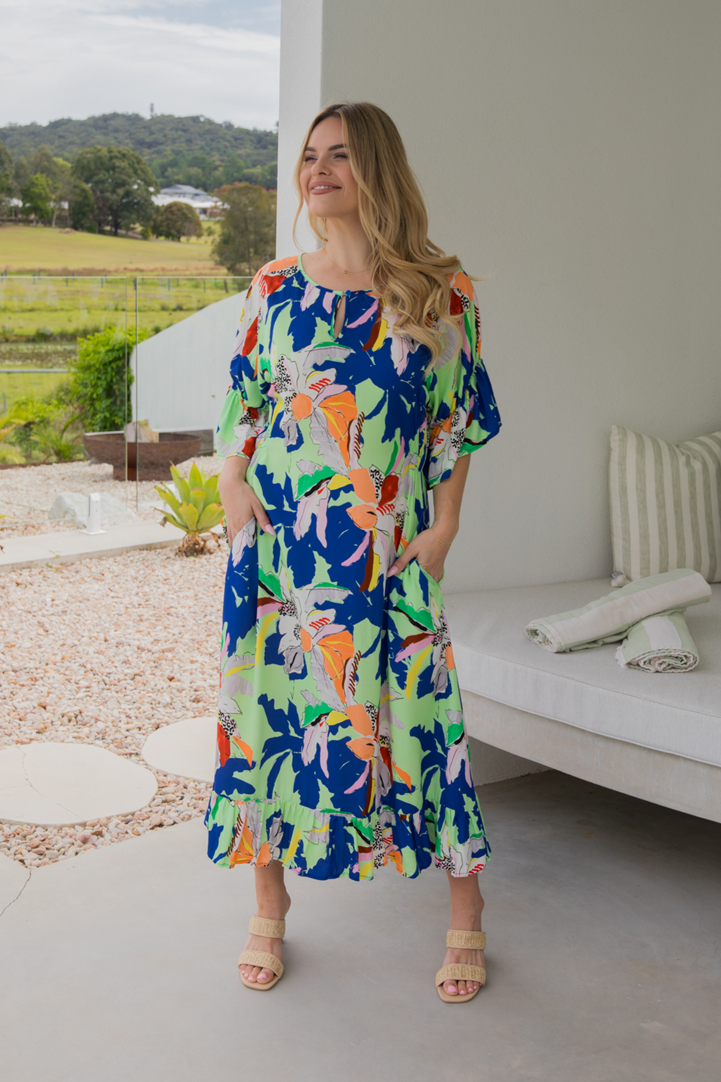 Tracy Dress in Getaway