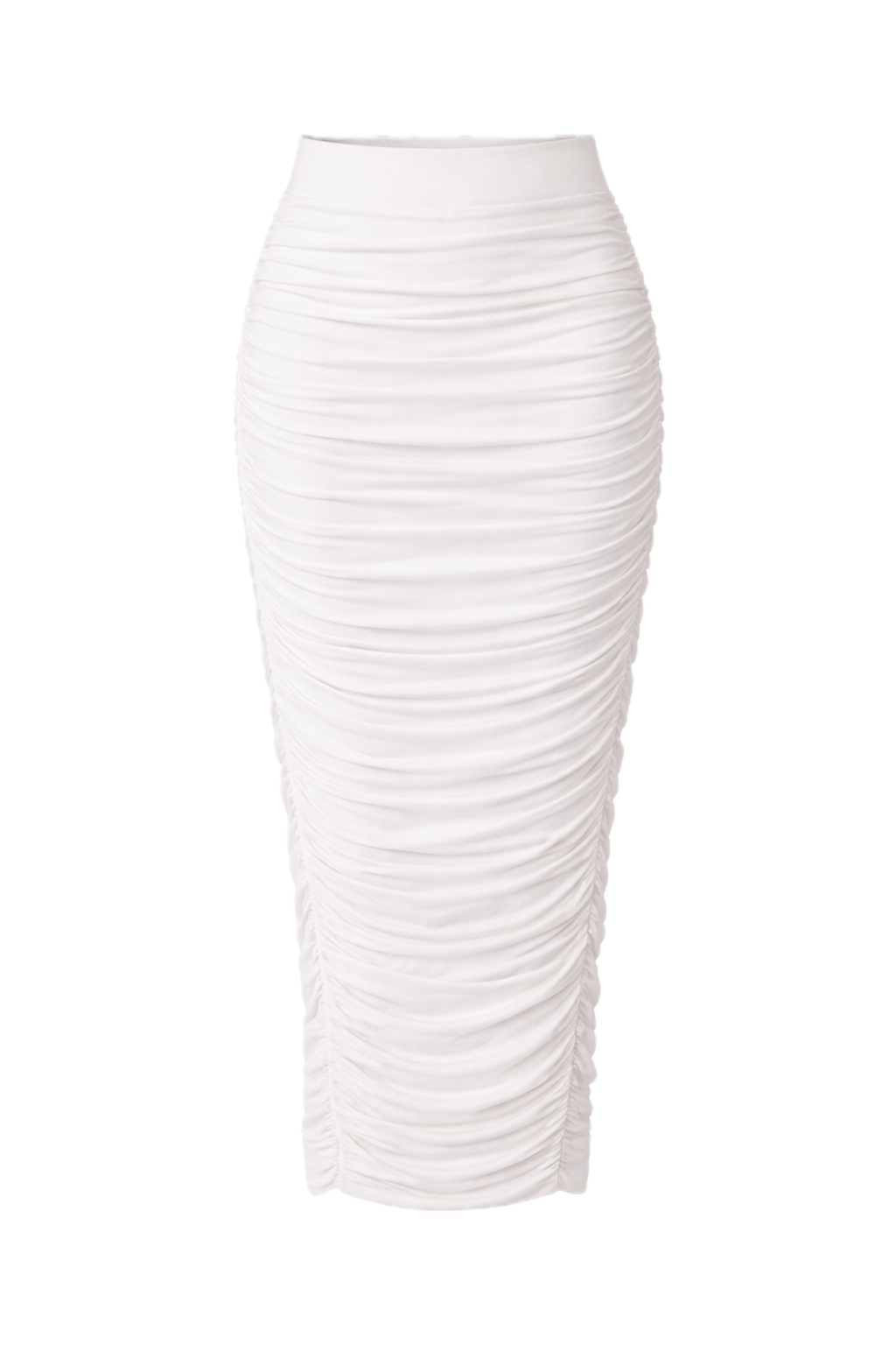 VANITY RUCHE Shaping Bamboo Midi Skirt | Sakura Pink | FINAL SALE