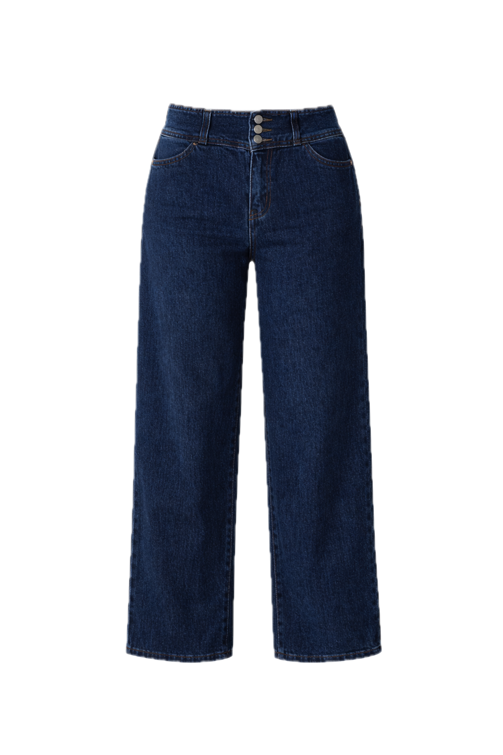 WYATT Denim Wide Leg Cropped Jean | Dark Wash | FINAL SALE