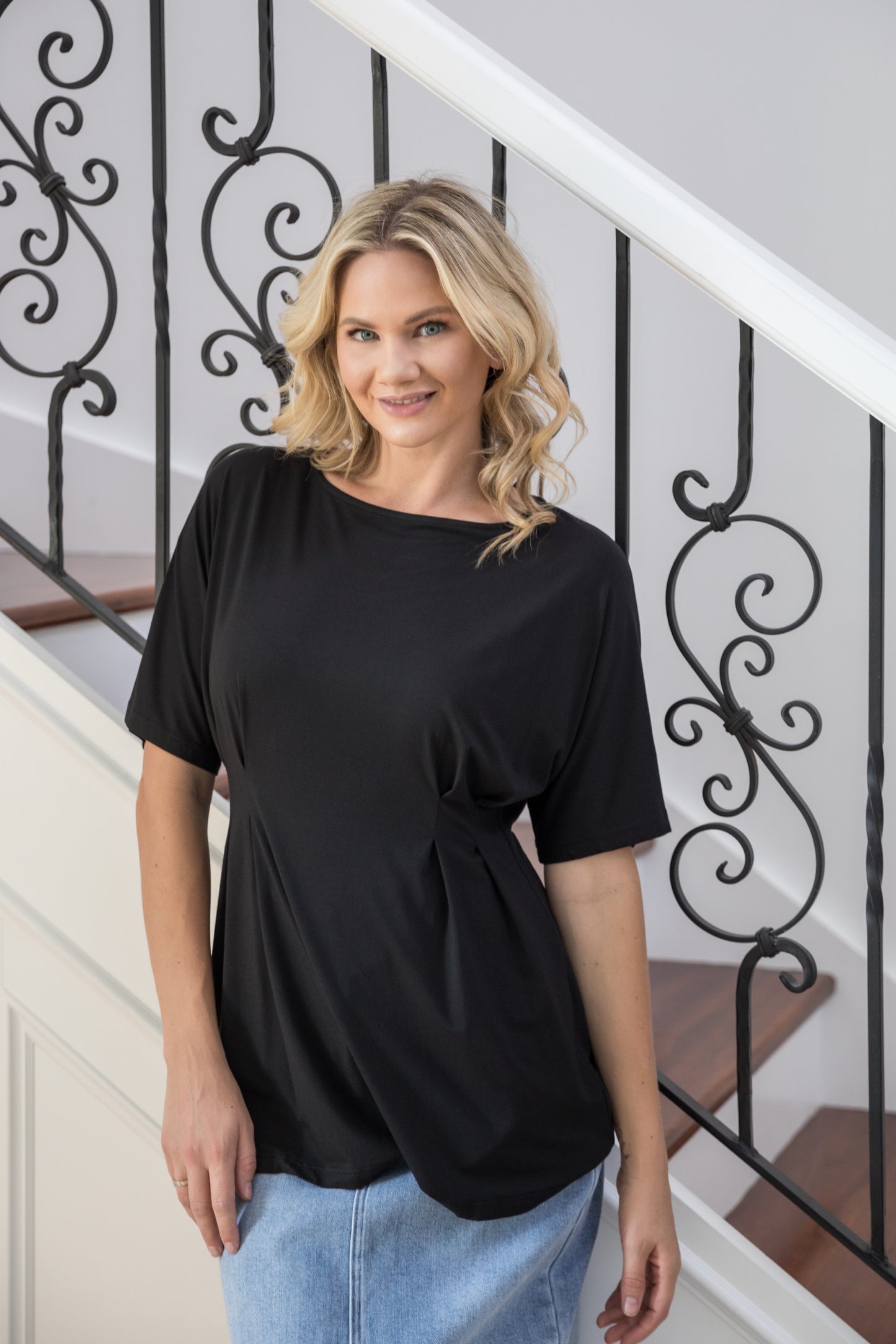 Wanda Top in Black