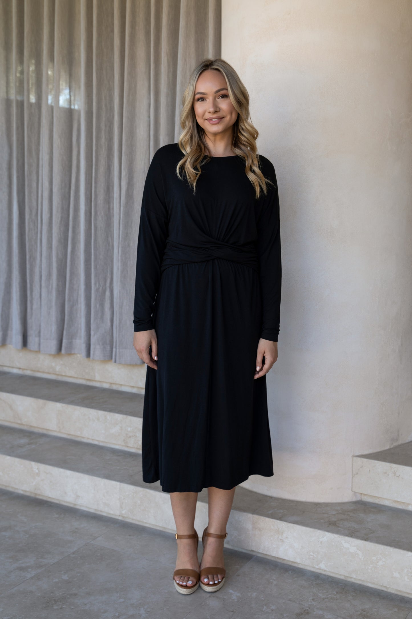 Juniper Dress in Black