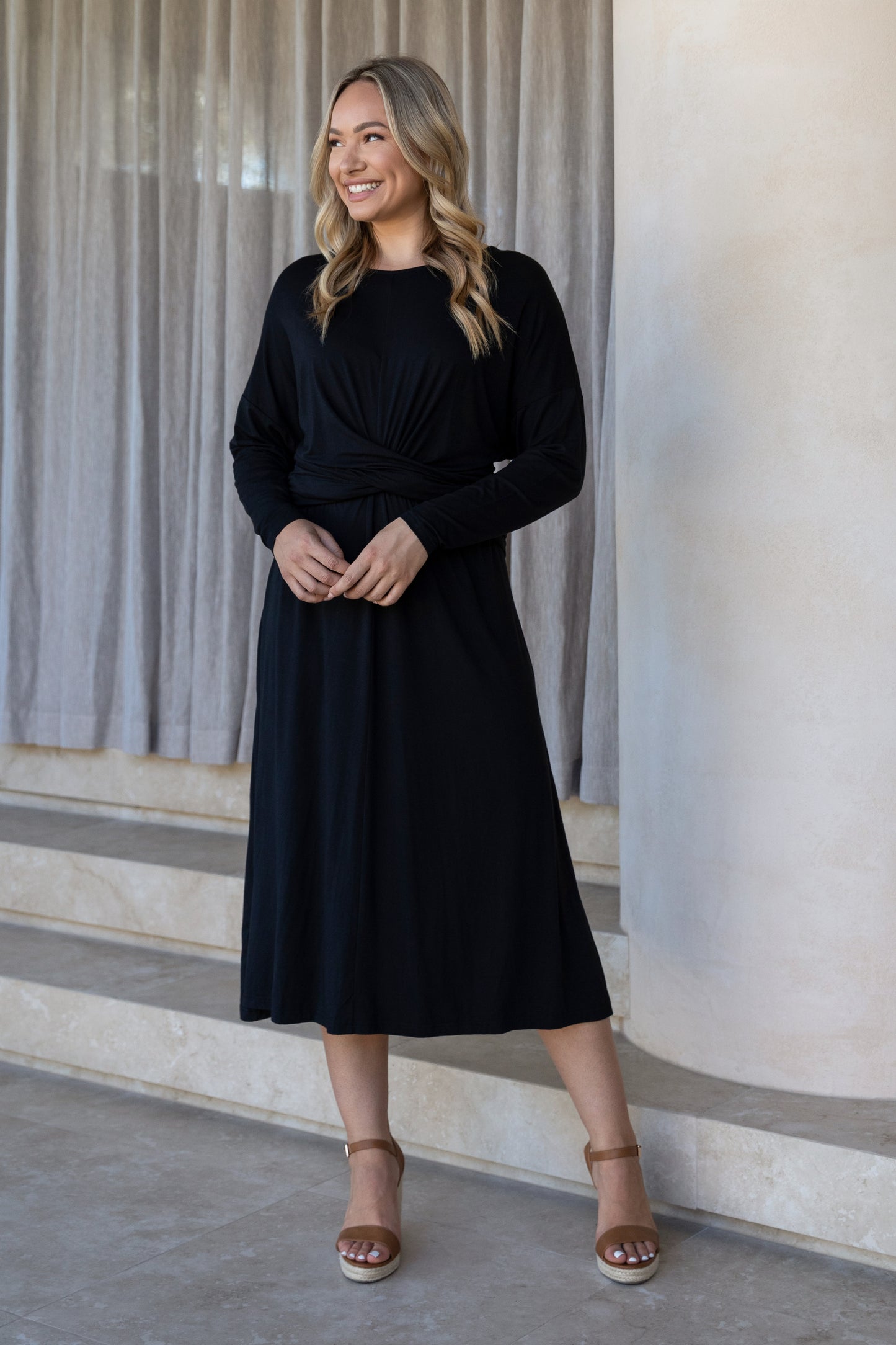 juniper dress black