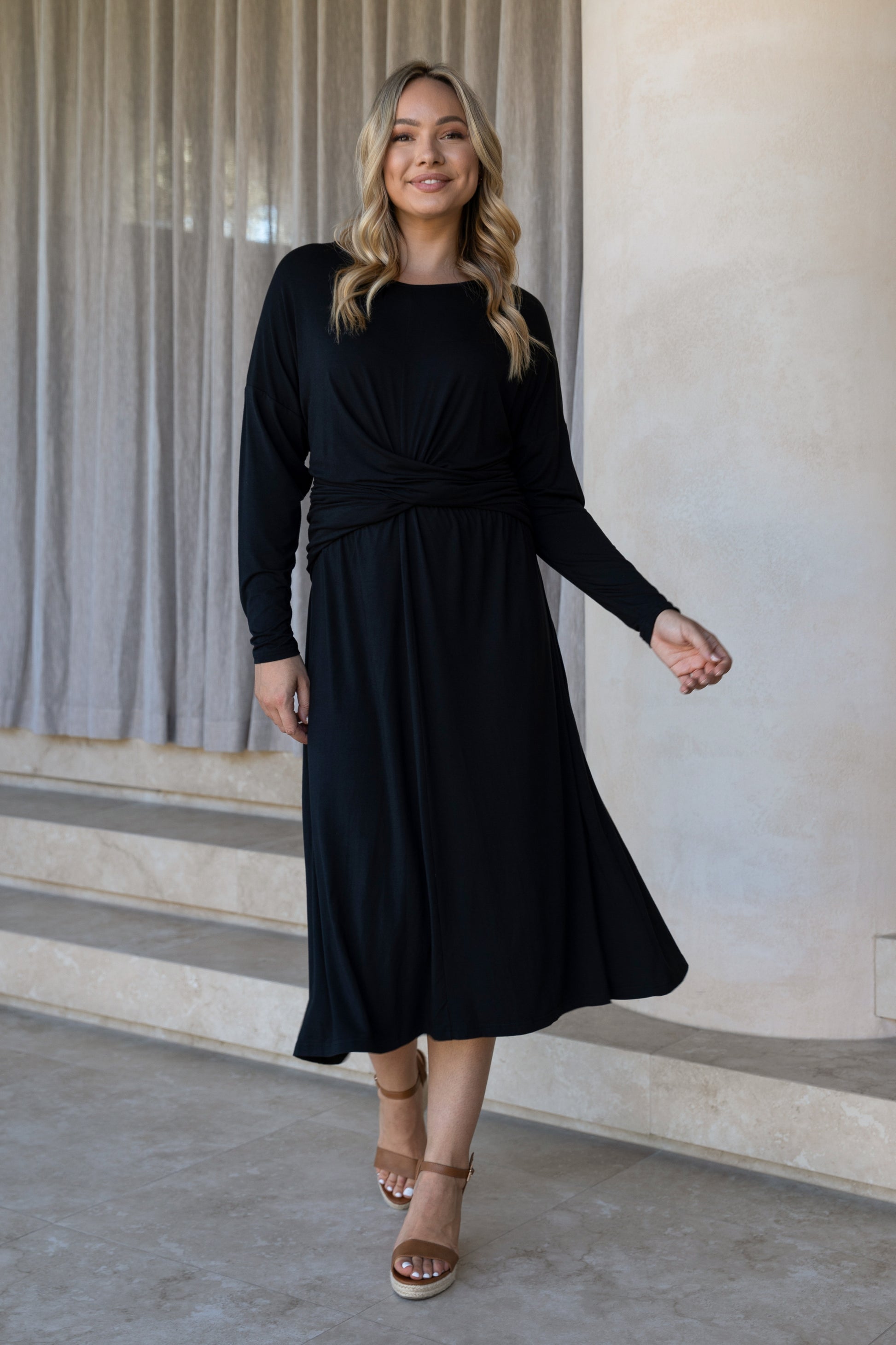 juniper dress black