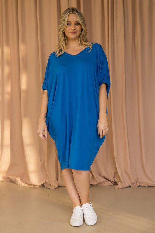miracle Dress in Moroccan Blue